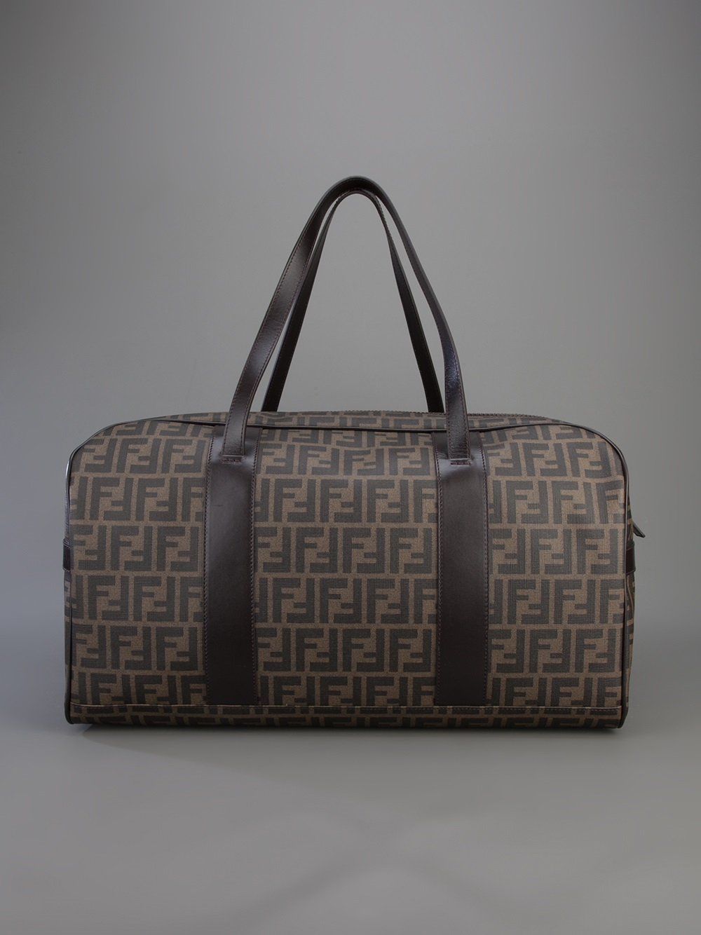 Lyst - Fendi 'zucca' Weekender Bag in Brown for Men
