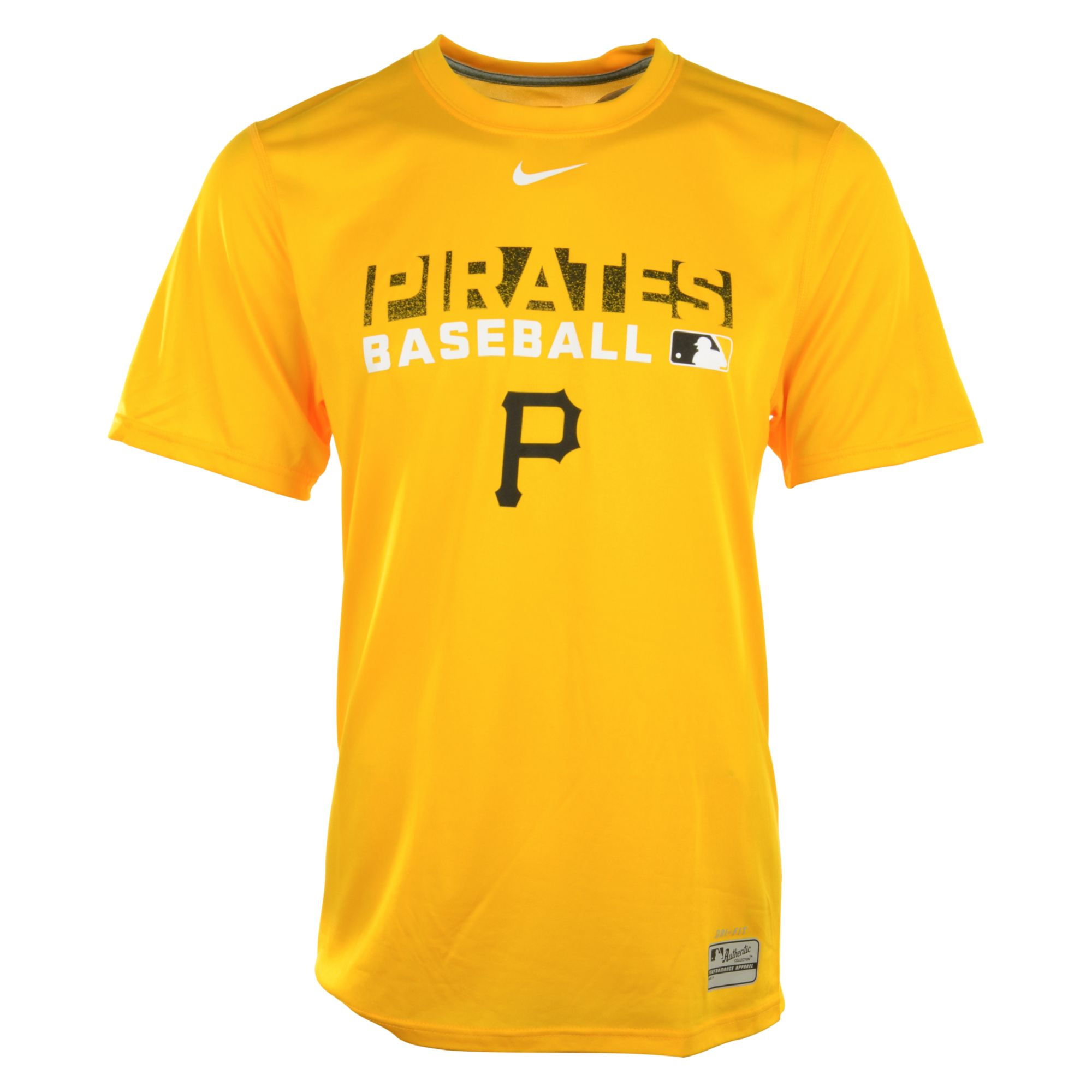 Nike Men'S Pittsburgh Pirates Authentic Collection Dri-Fit Legend Team ...