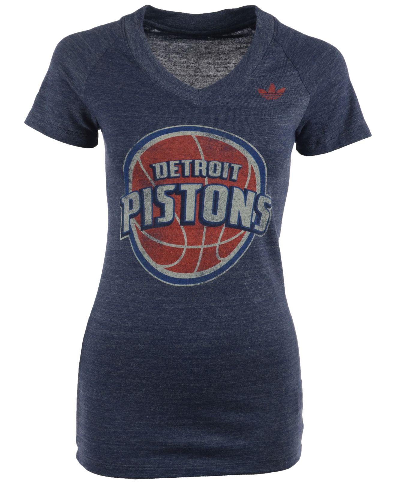 Lyst Adidas Women's Detroit Pistons Bigger Better Logo Tshirt in Blue