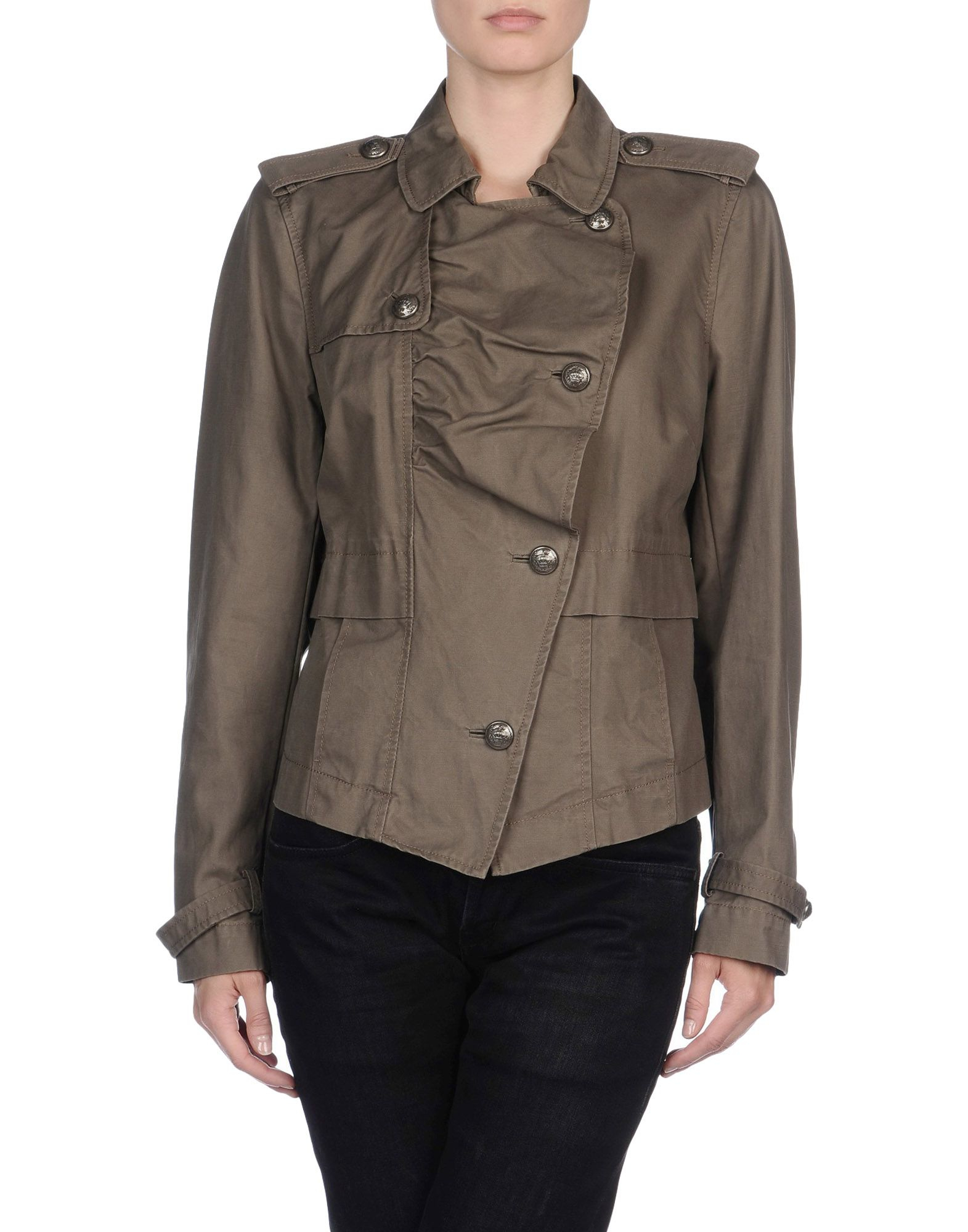 Juicy Couture Jacket in Natural - Lyst