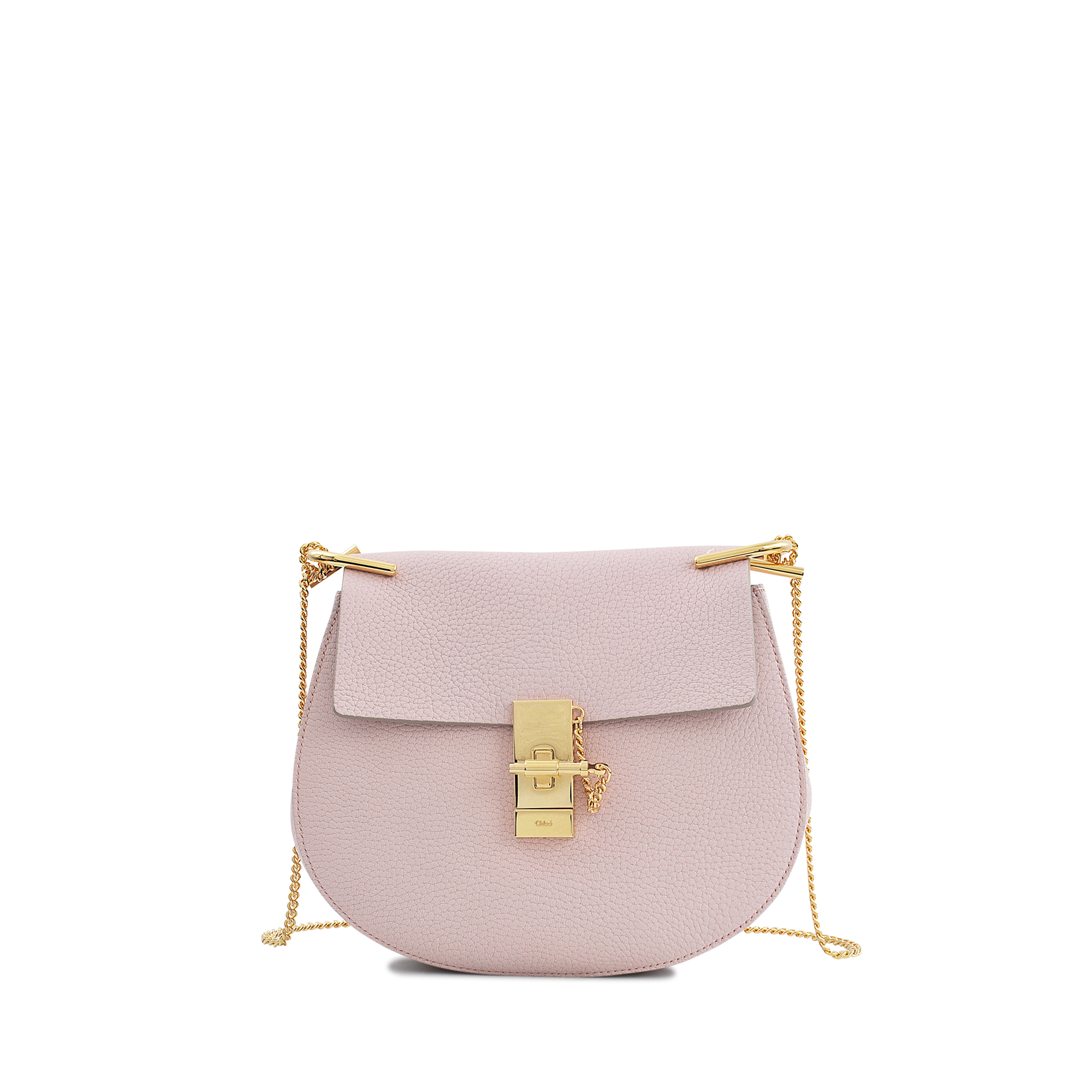 Chlo Drew Small Chain Bag in Pink | Lyst
