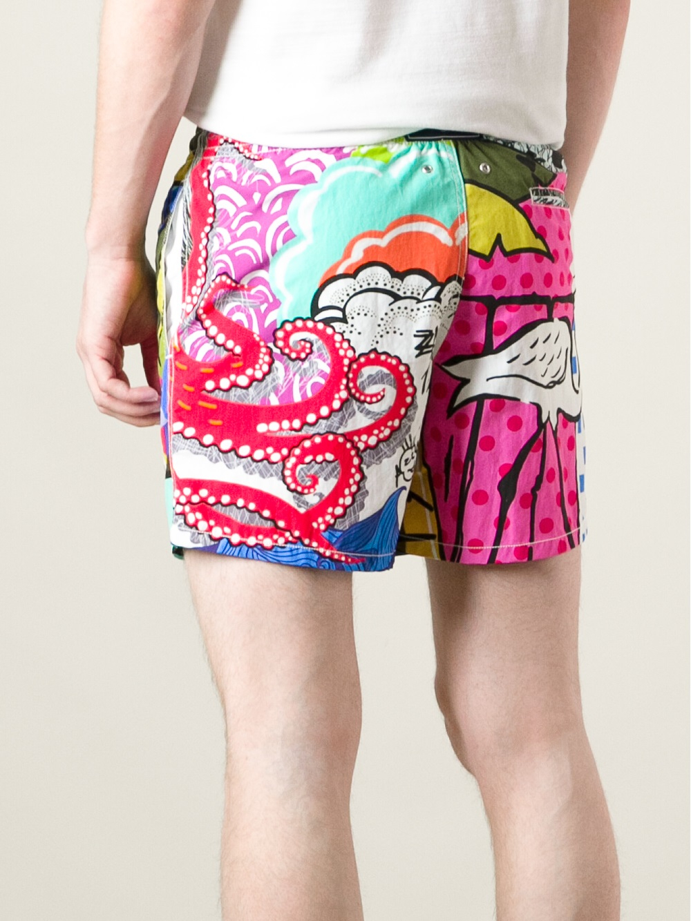 Vilebrequin Tropical Print Swim Shorts for Men | Lyst