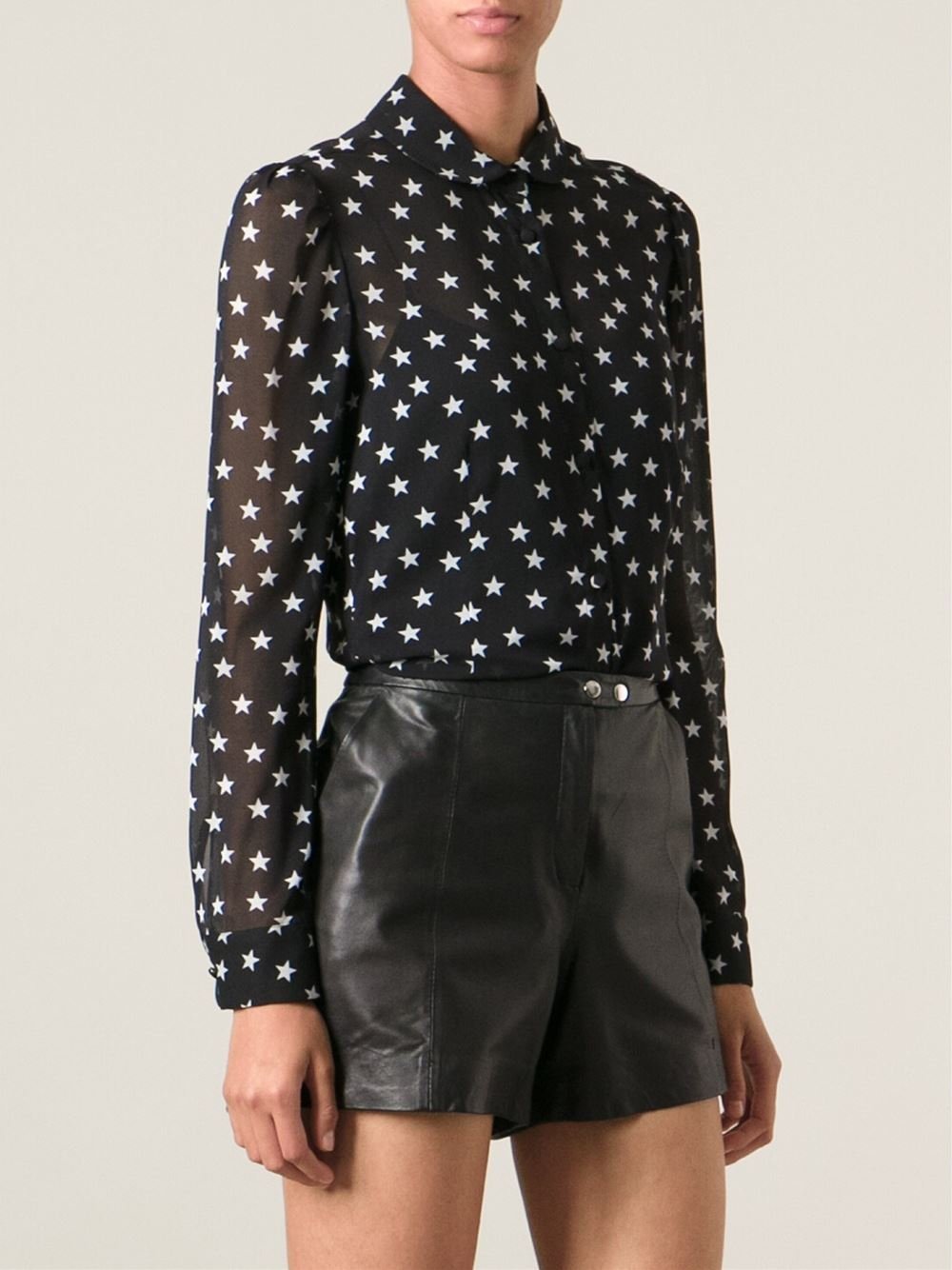 star print blouse uk