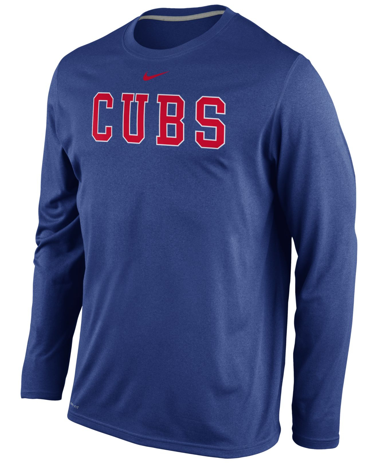Lyst - Nike Men's Long-sleeve Chicago Cubs Legend T-shirt in Blue for Men