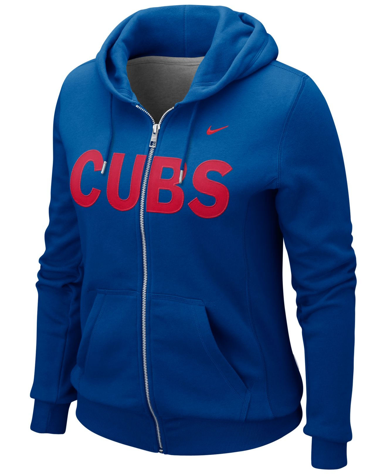 Lyst Nike Women'S Chicago Cubs FullZip Hoodie Sweatshirt in Blue