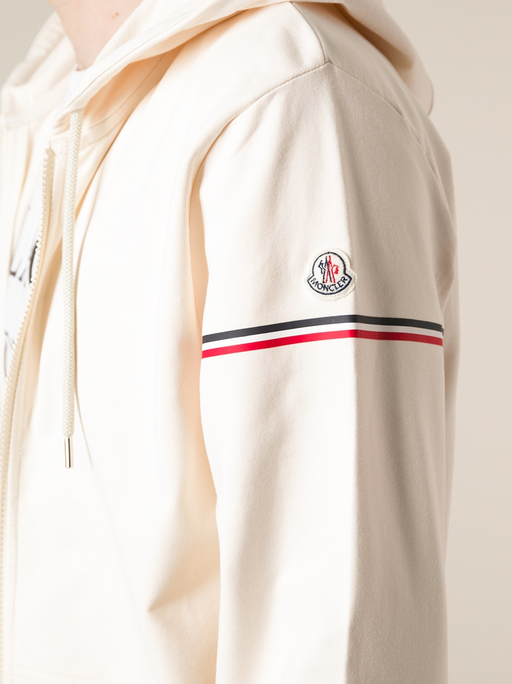 moncler sweatshirt white