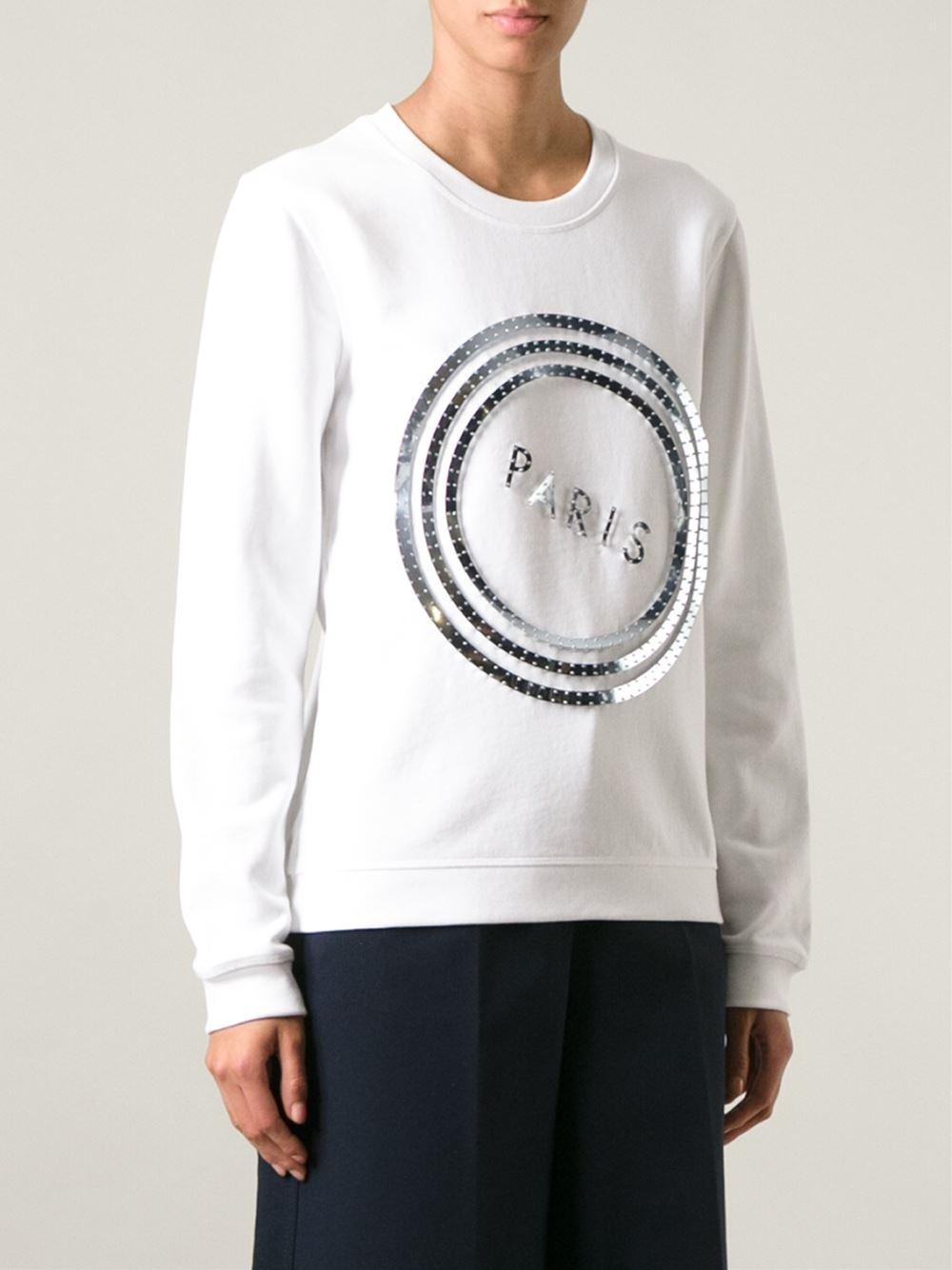 kenzo paris white sweatshirt