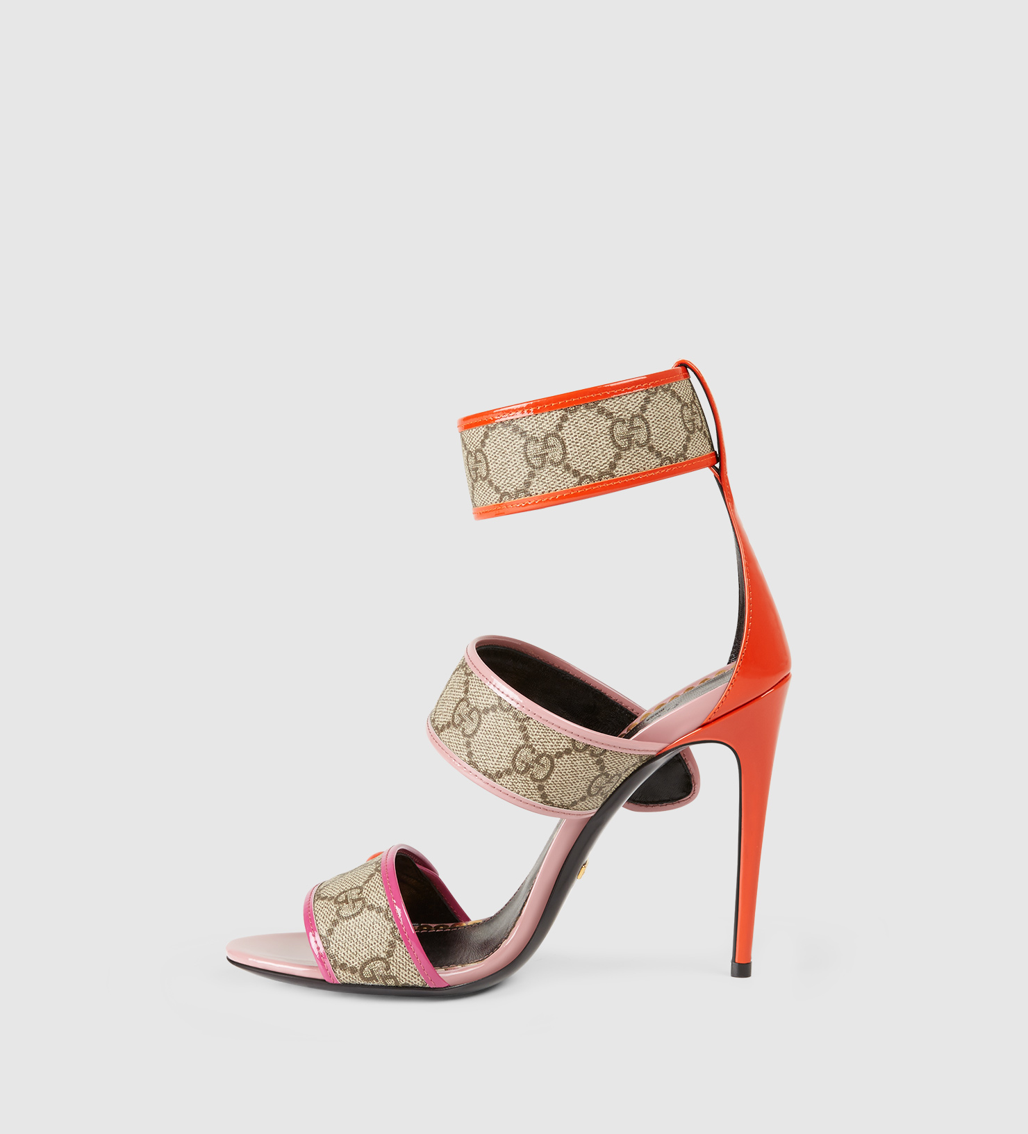 gucci sandals orange