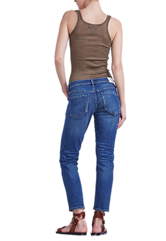 Lyst Citizens Of Humanity Elsa Girlfriend Jean In Dossier In Blue