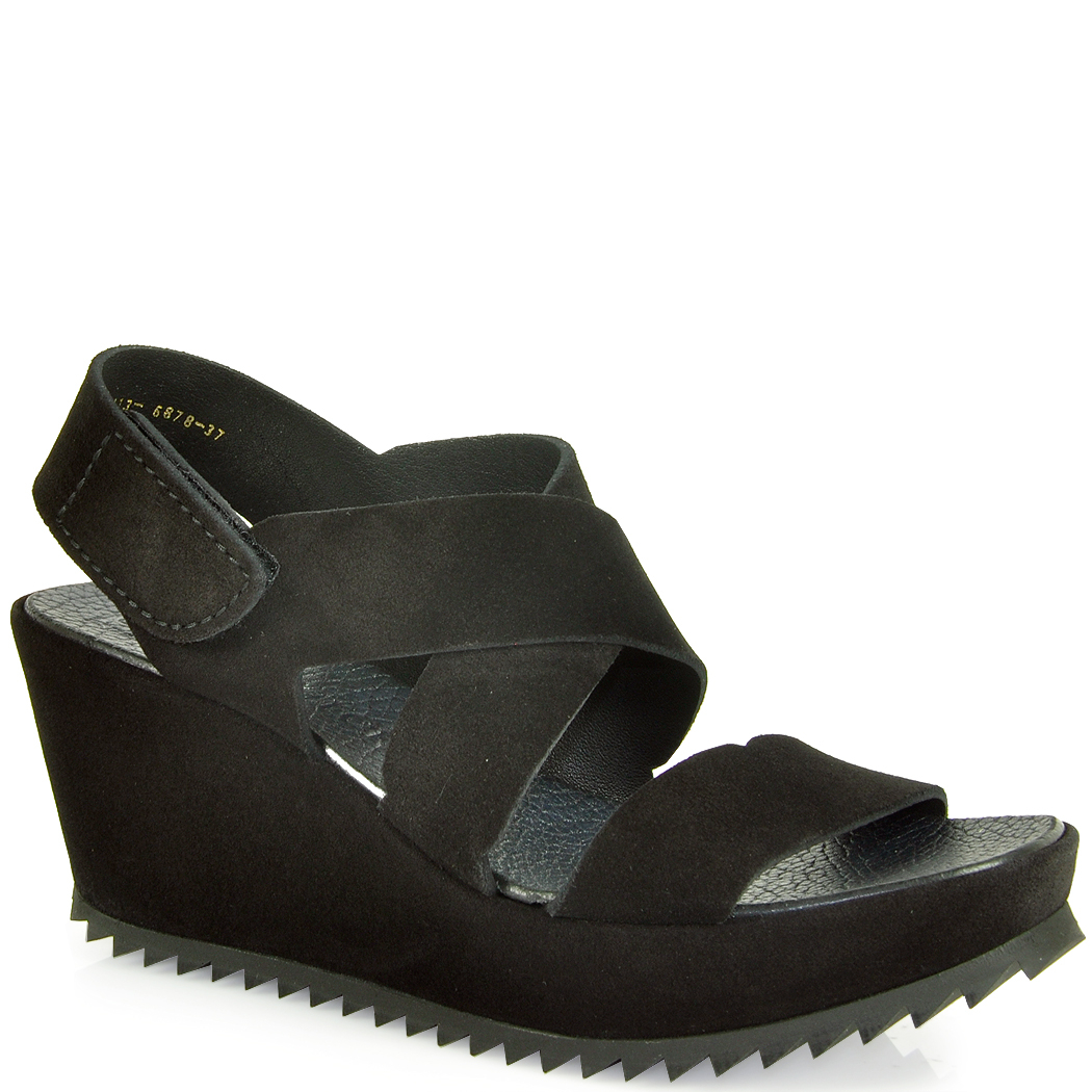pedro garcia black wedge
