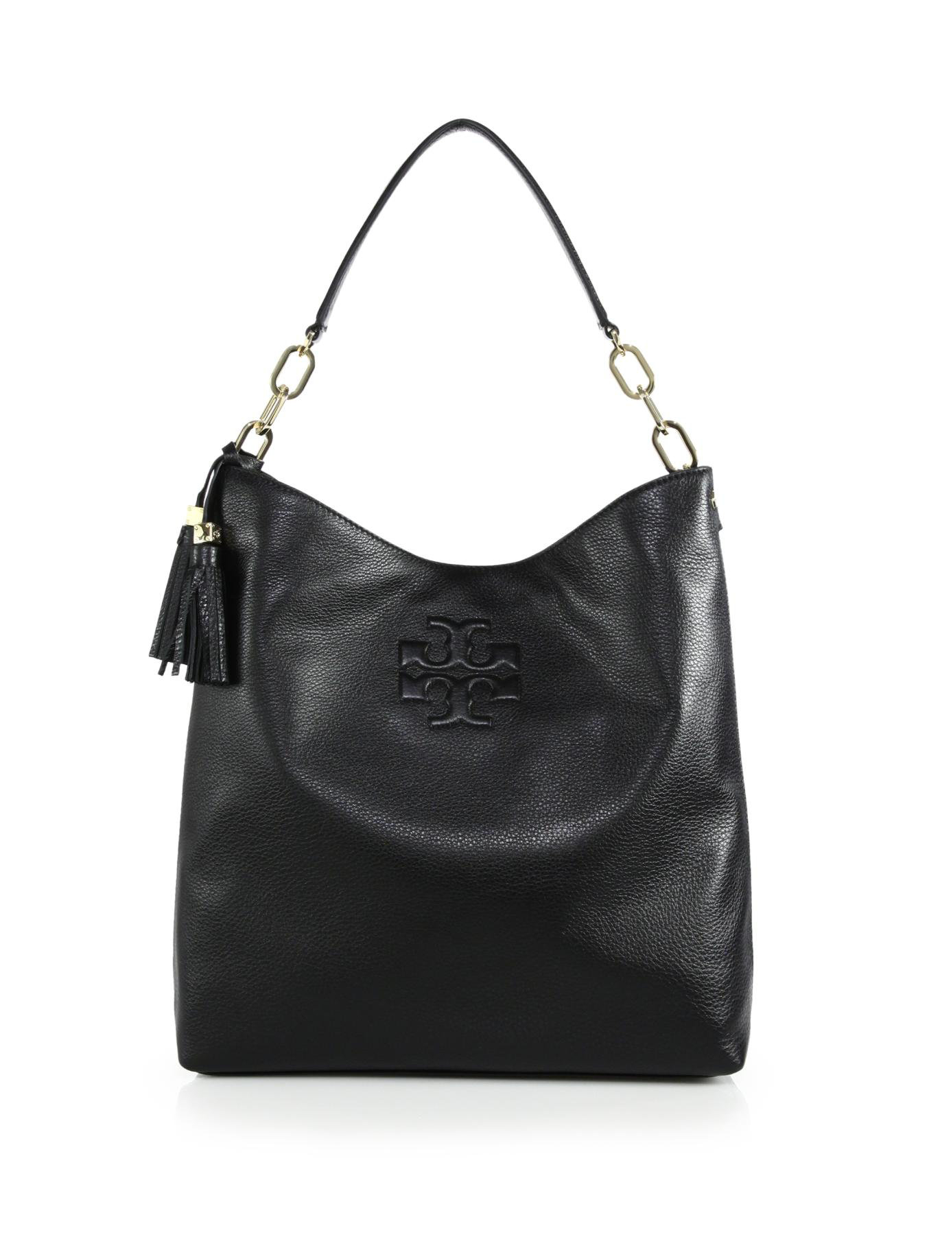 tory burch thea woven hobo