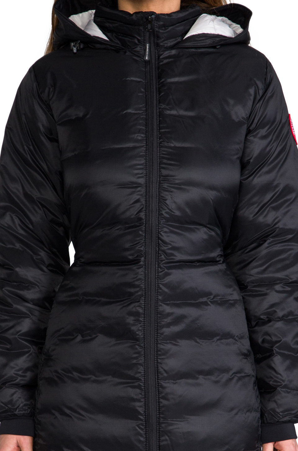 women canada goose camp hoody red