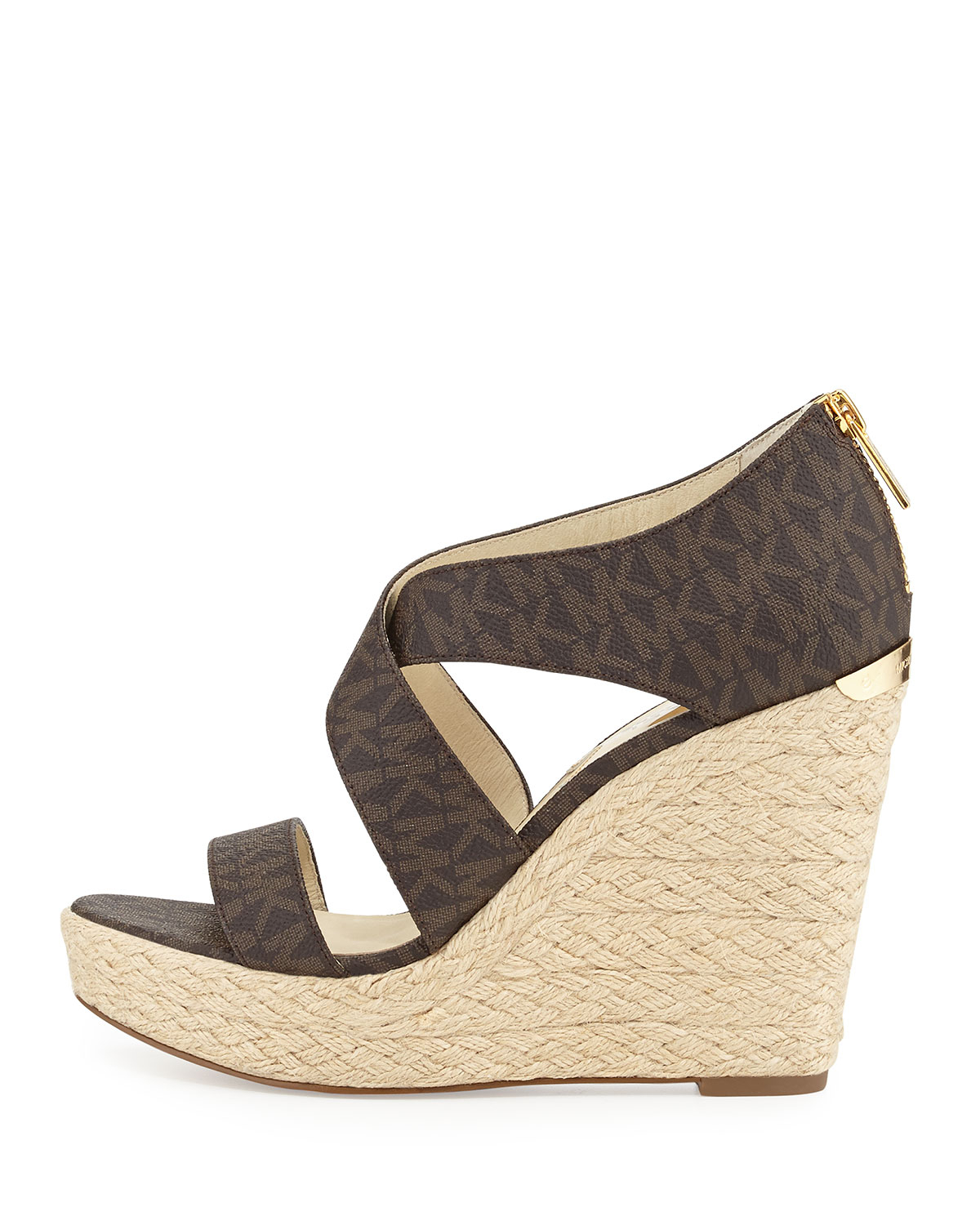 Michael kors hot sale elena wedge