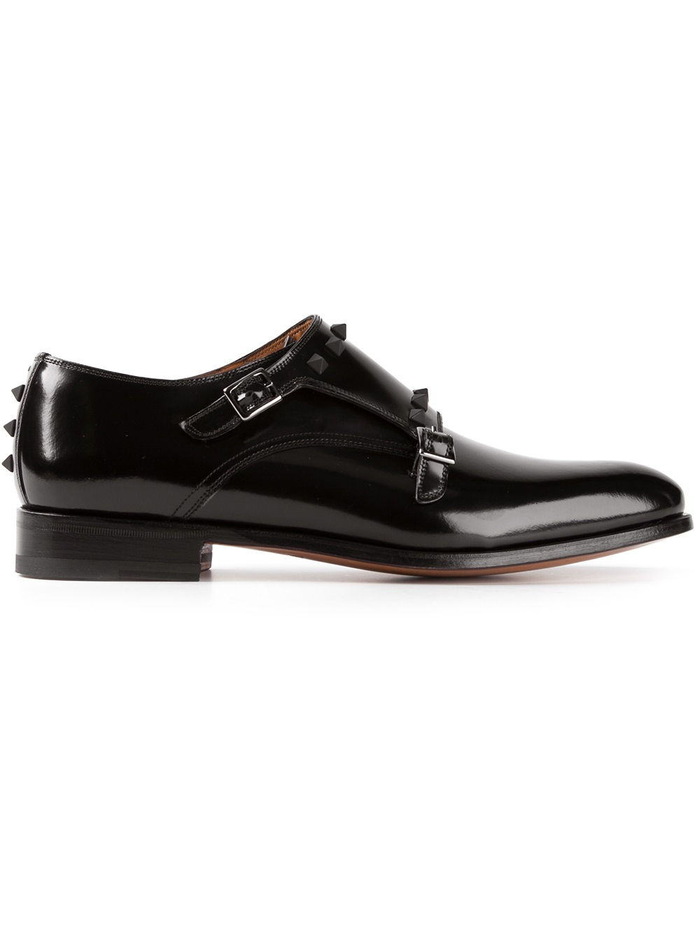 Black Double Strap Monk Shoes Khakis Black Double Strap Monk Shoes Khakis