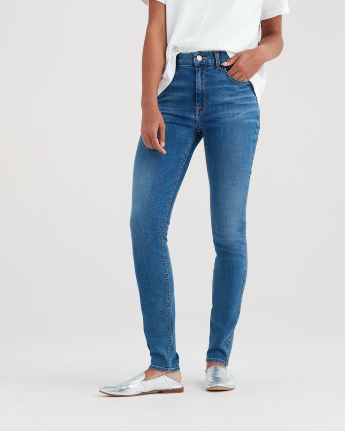 7 for all mankind aubrey super high waist skinny jeans