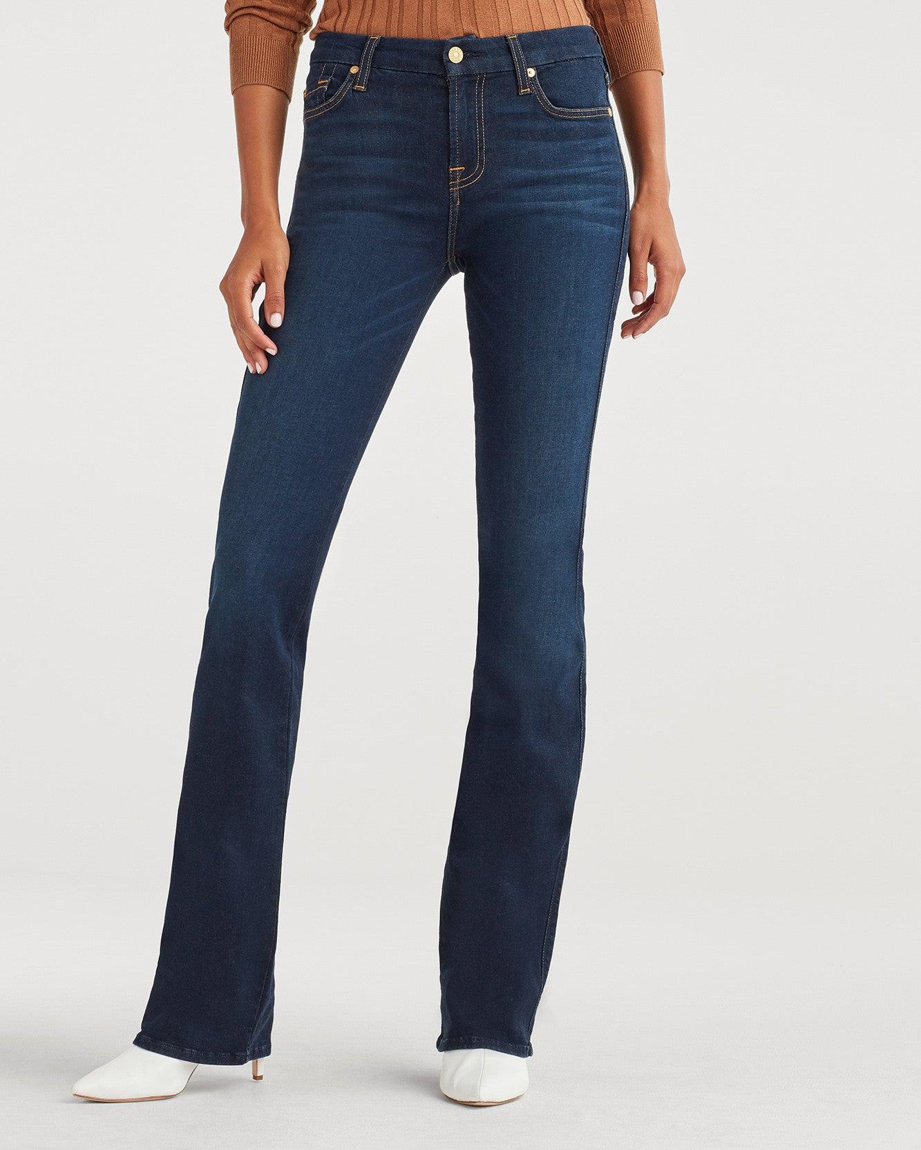 7 For All Mankind Denim Slim Illusion Kimmie Bootcut In Tried And True ...