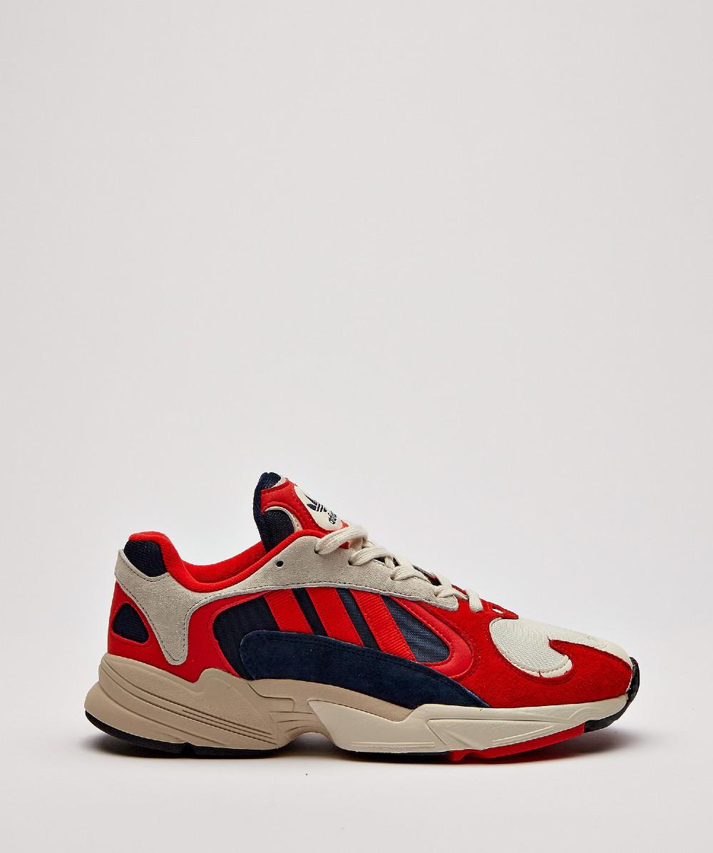 Lyst adidas yung 1 gesso bianco / nero / rosso marina nel nucleo universitario Lyst adidas yung 1 gesso bianco / nero / rosso marina nel nucleo universitario