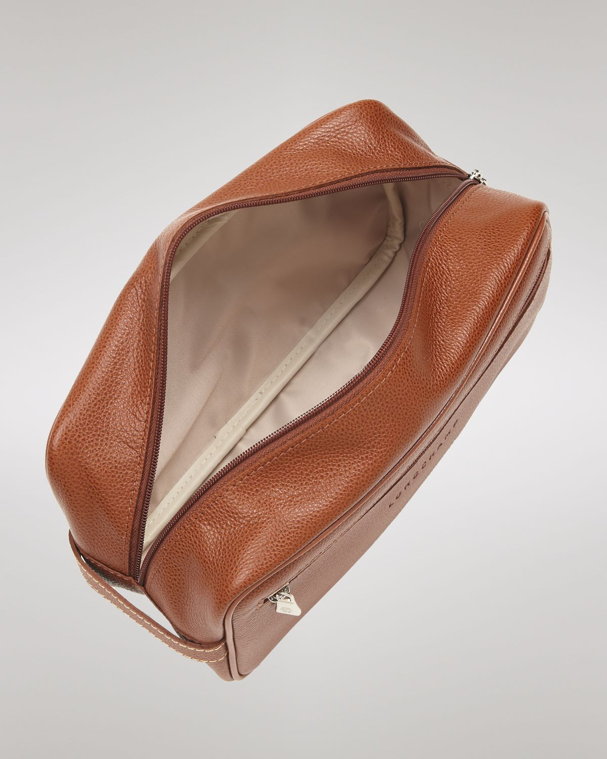 Longchamp Men'S Zip Travel Kit in Brown for Men (cognac) | Lyst