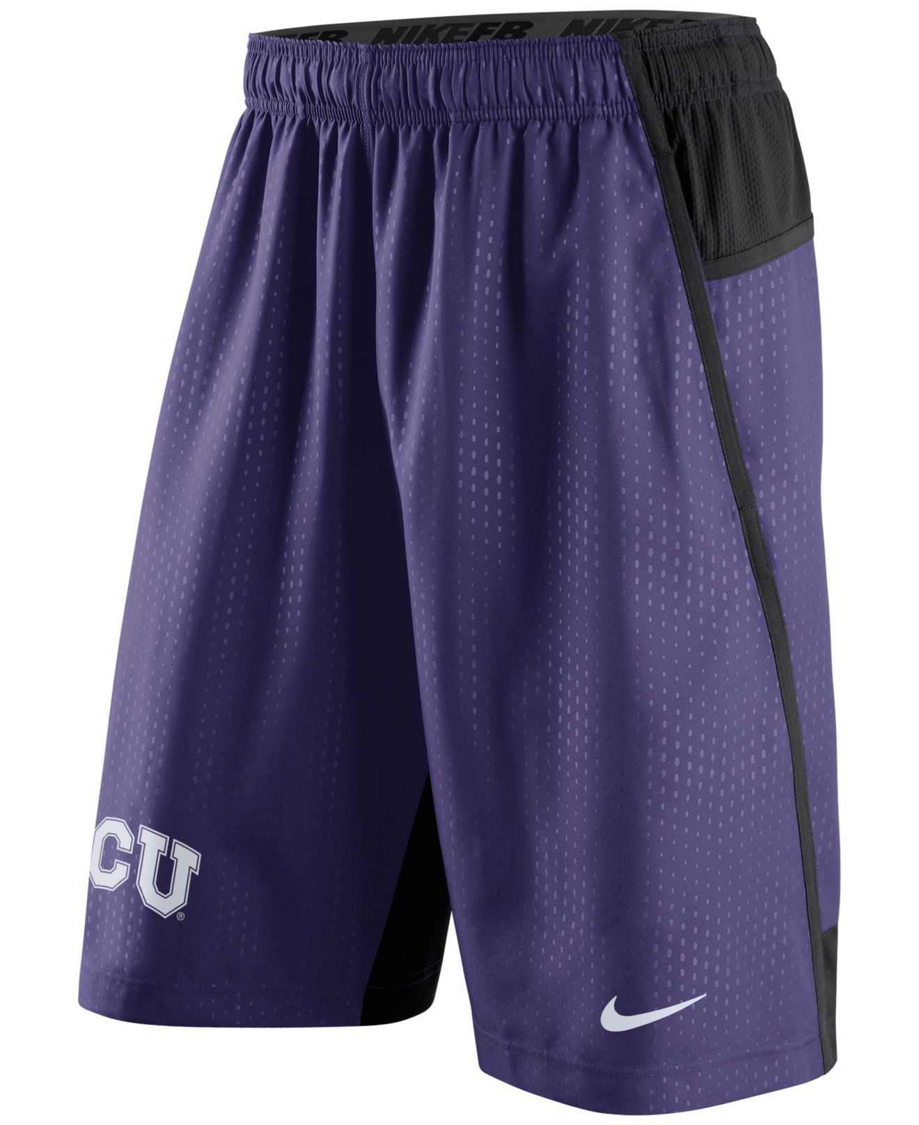 Nike Men's Tcu Horned Frogs Fly Xl Shorts in Purple for Men | Lyst