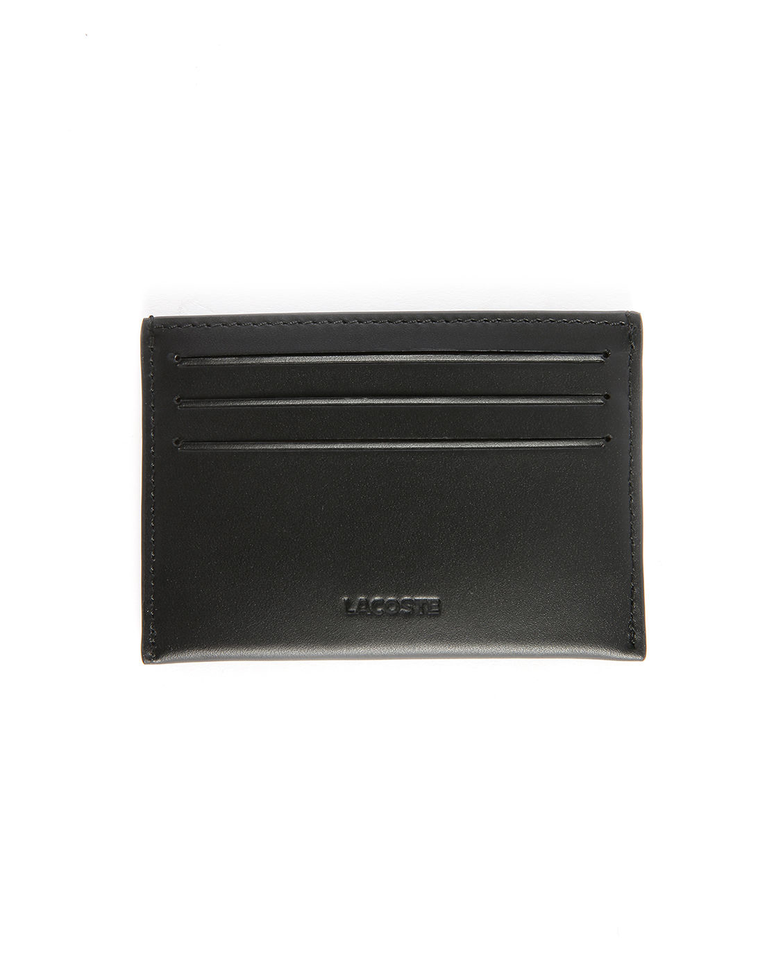 Lacoste Black Card Wallet in Black for Men | Lyst