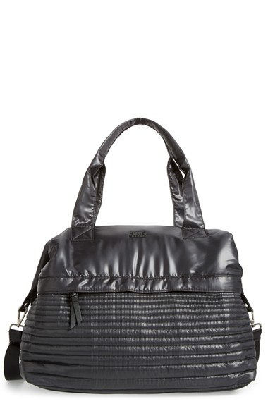 steve madden quilted duffle bag