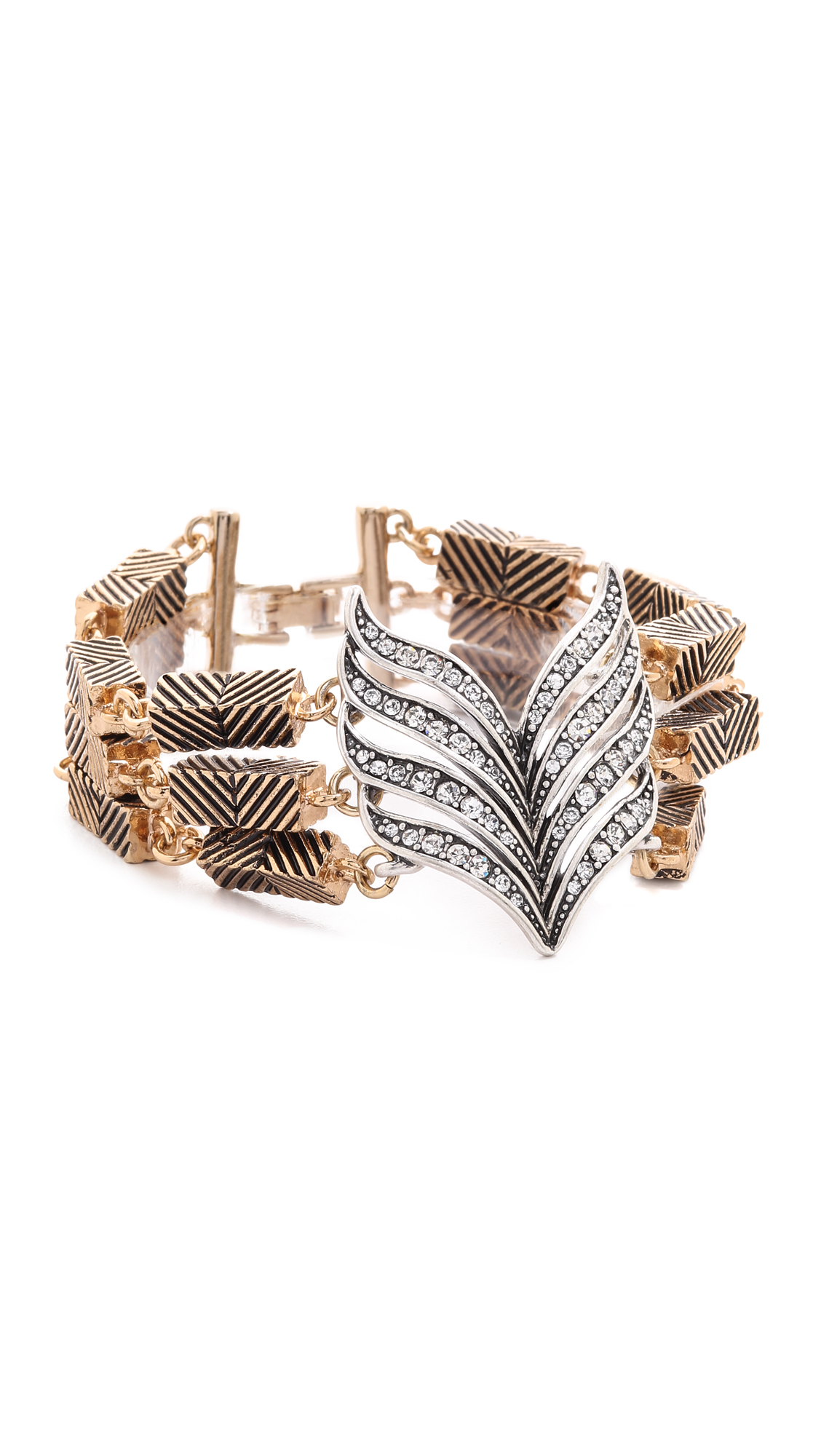 Lyst Lulu Frost Symmetry Bracelet In Metallic Gallery