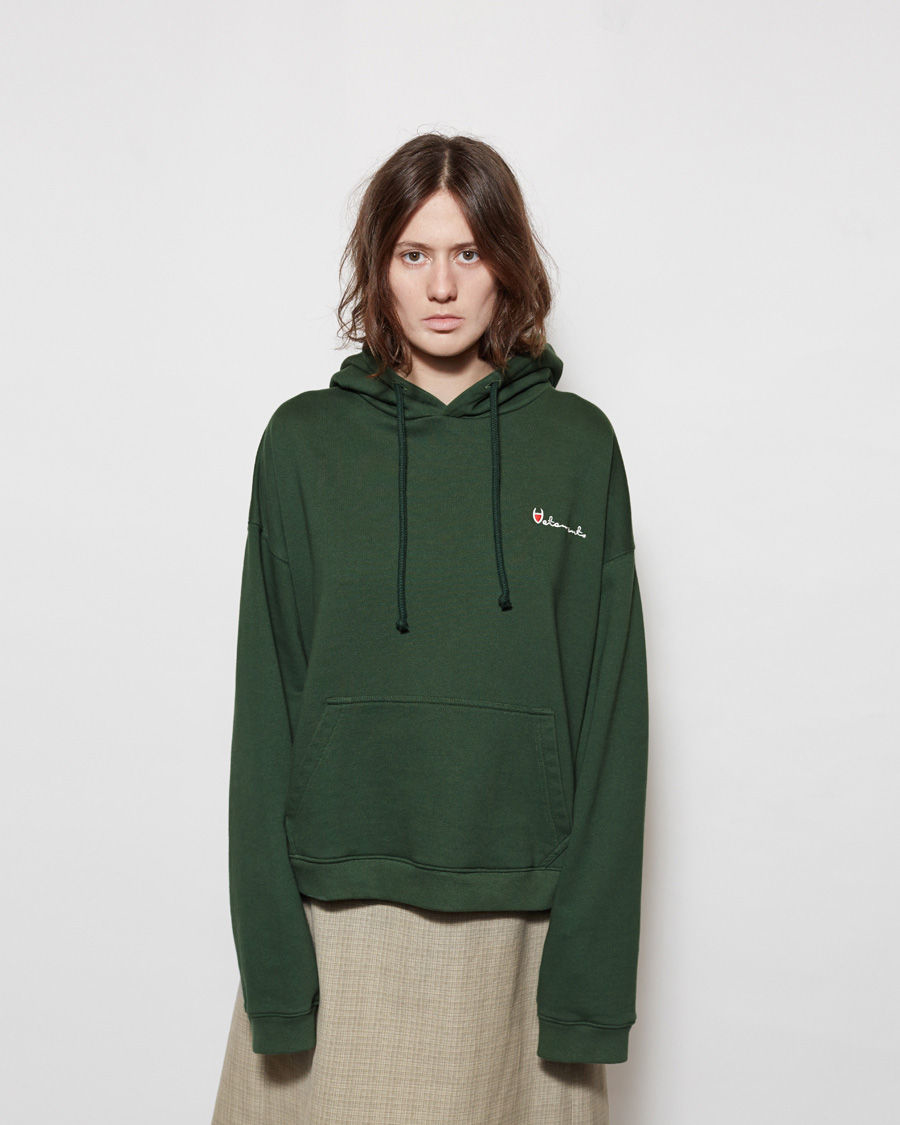 Lyst - Vetements Hoodie in Green