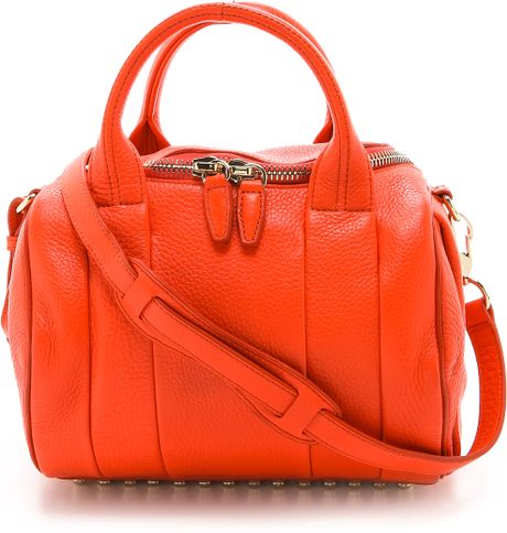 Alexander Wang Rockie Duffel Tang in Orange (Tang) | Lyst