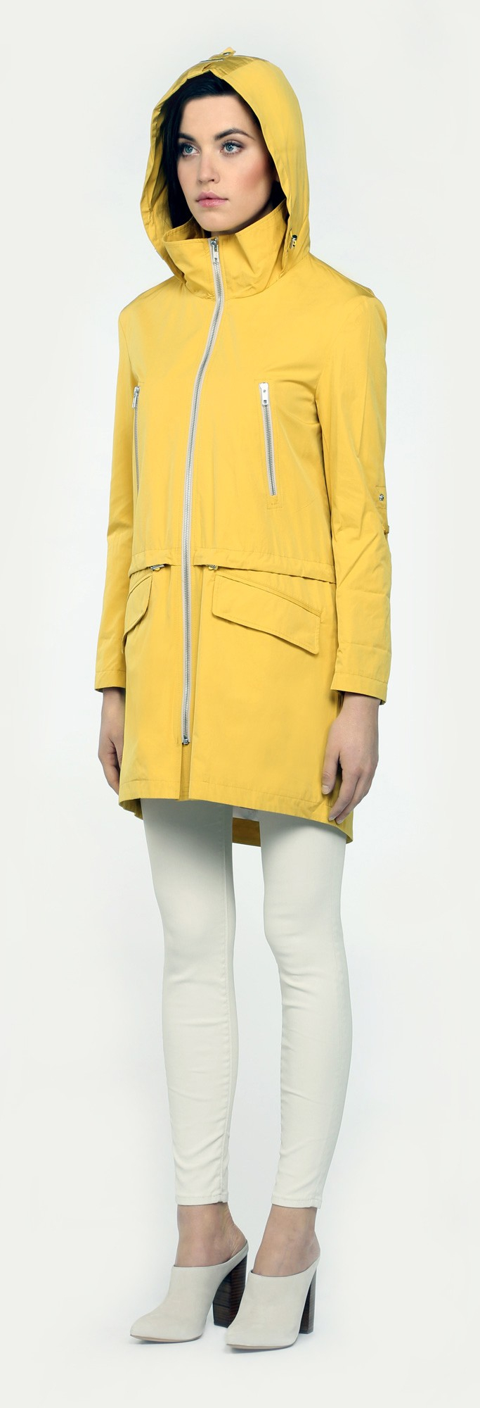 Trench Coat Women For Feel The Rain All Fashion News Fl Breathable Women Hooded Raincoat With Belt Trench Coat Style Las Waterproof Rain Portable Outdoor Poncho