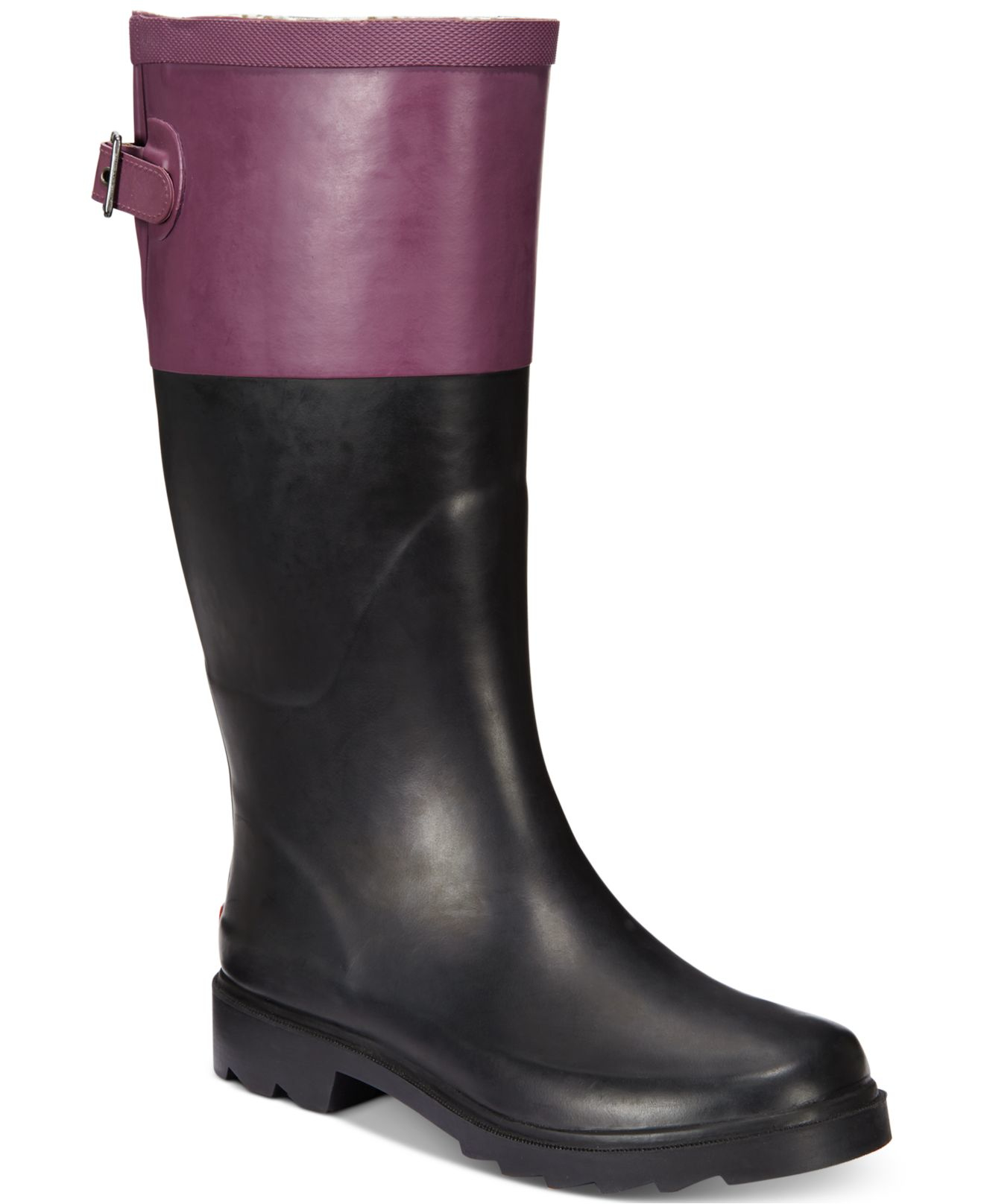 chooka short black rain boots