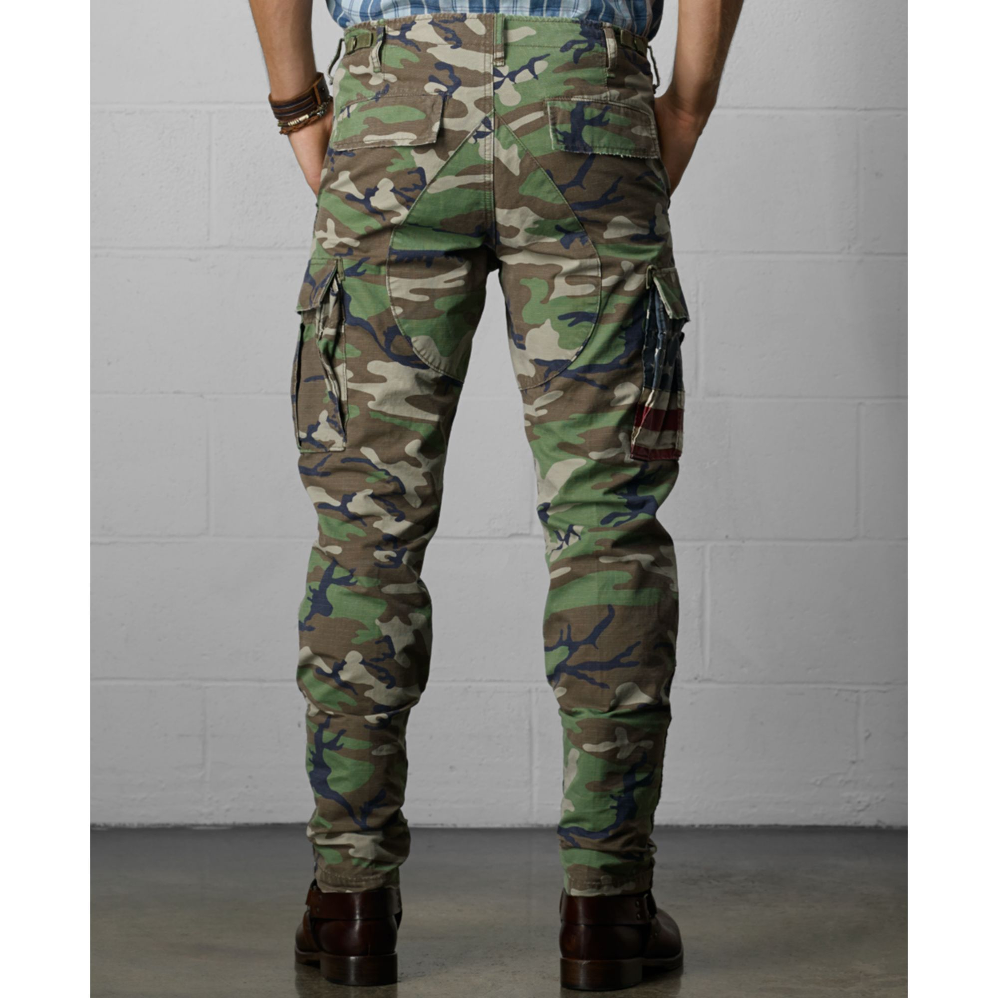 Lyst - Denim & Supply Ralph Lauren Knox Camo Cargo Pants in Green for Men