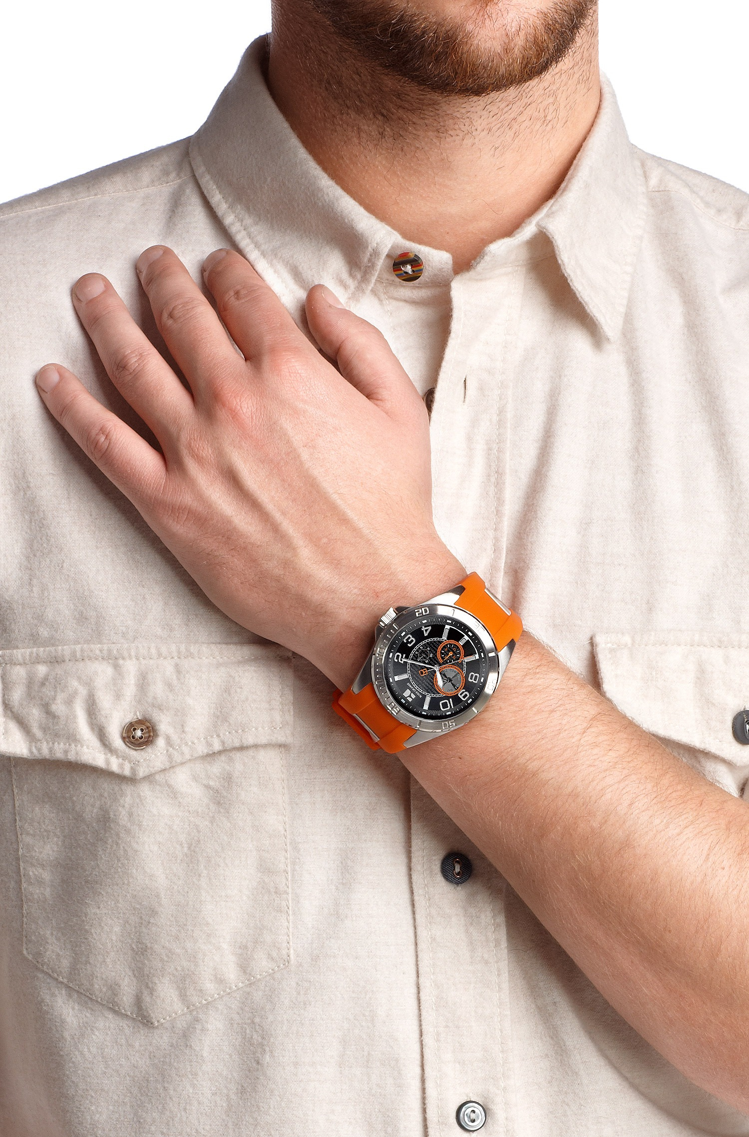 boss orange watch strap