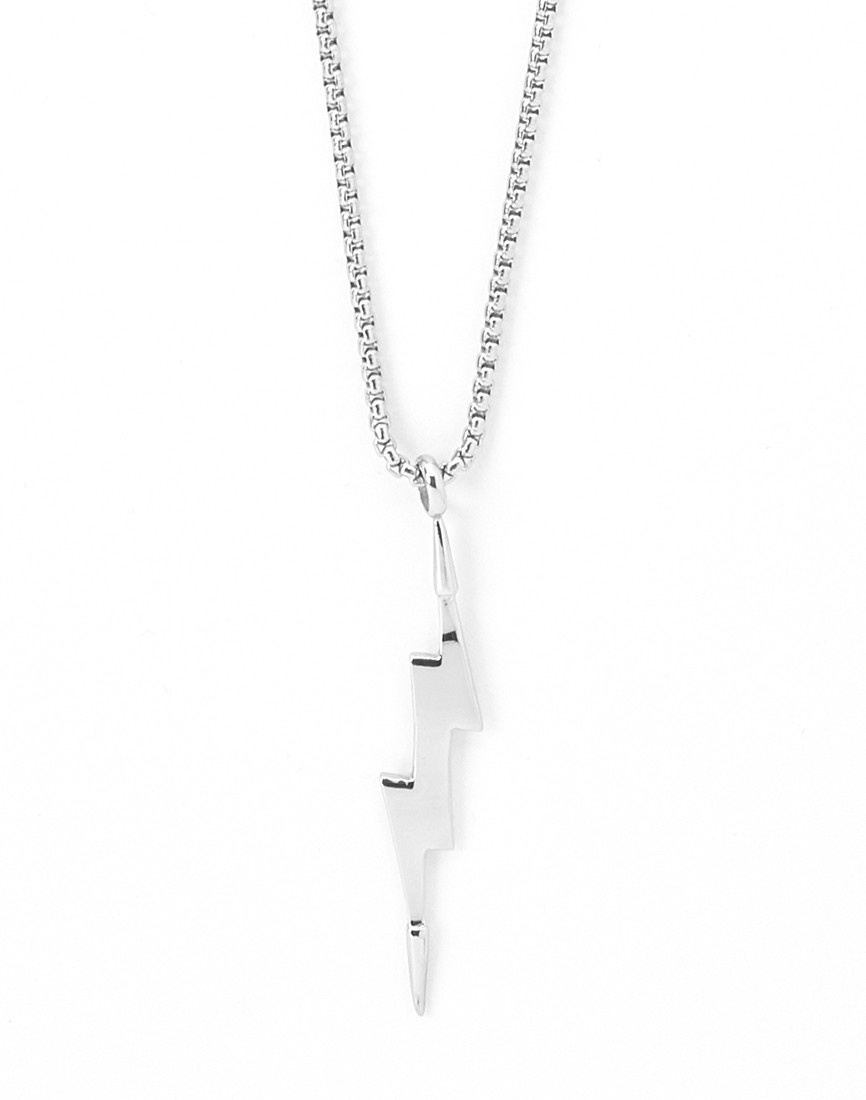 Lyst Vitaly Zanmi X Stainless Steel Lightning Bolt Pendant Gallery