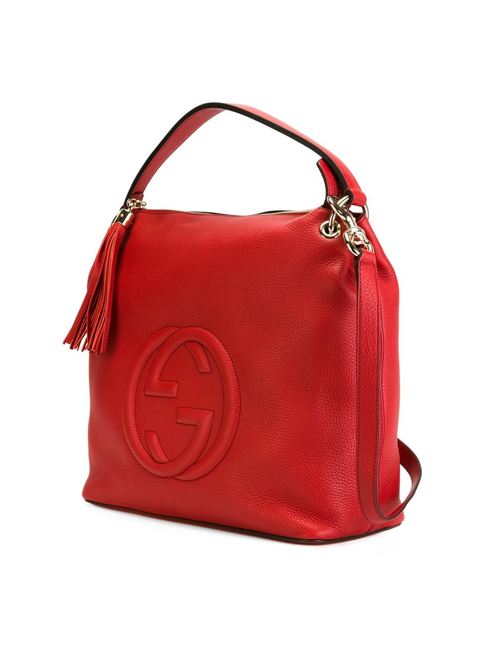 Lyst - Gucci Soho Bag in Red