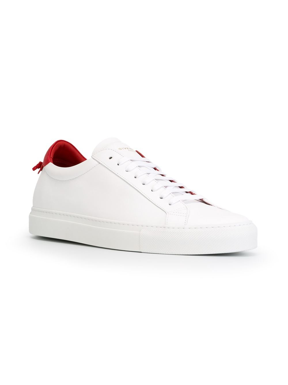 Givenchy Classic Leather Low-Top Sneakers in White for Men | Lyst