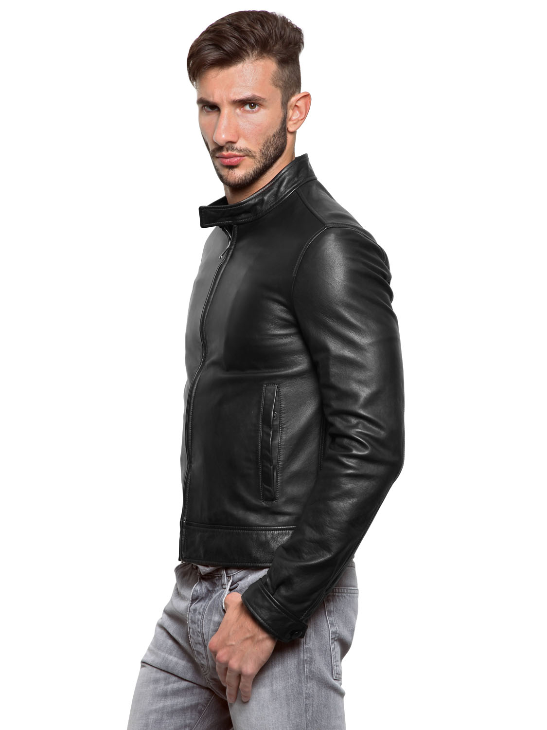 express knit moto jacket