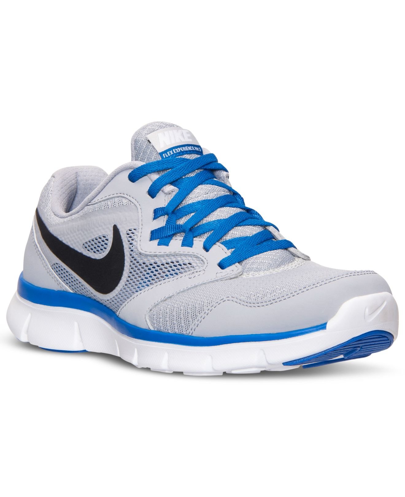 Nike Gray Mens Flex Experience Run 3 Wide Running Sneakers From Finish Line Product 1 25645138 2 977232122 Normal 