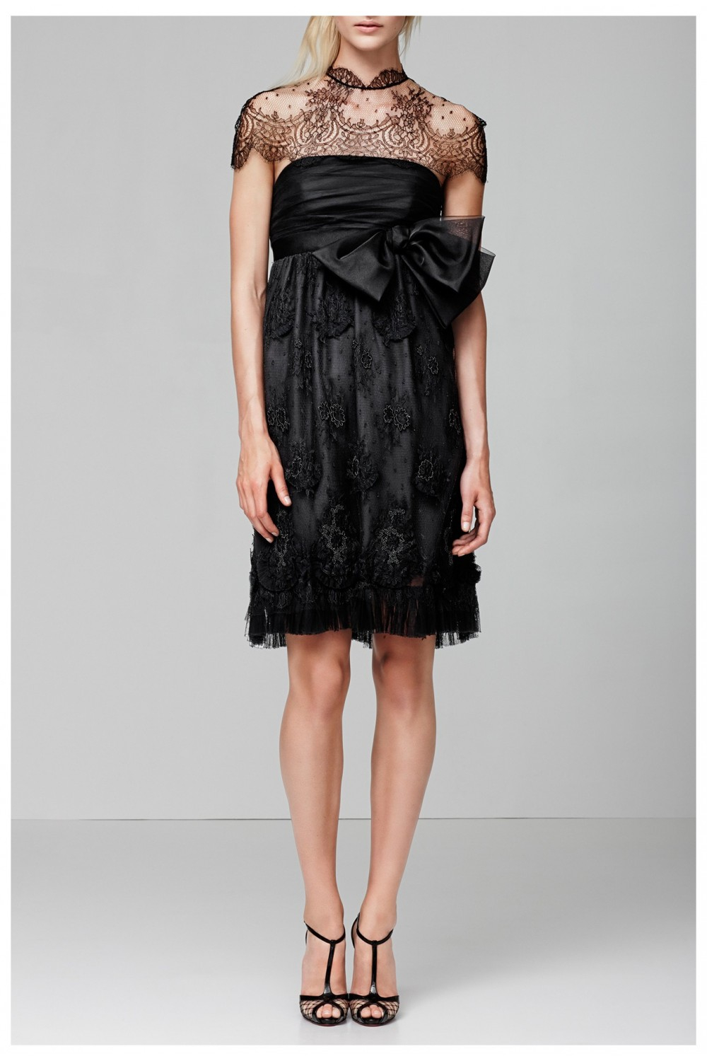 Yde Carmen Dress in Black Lyst