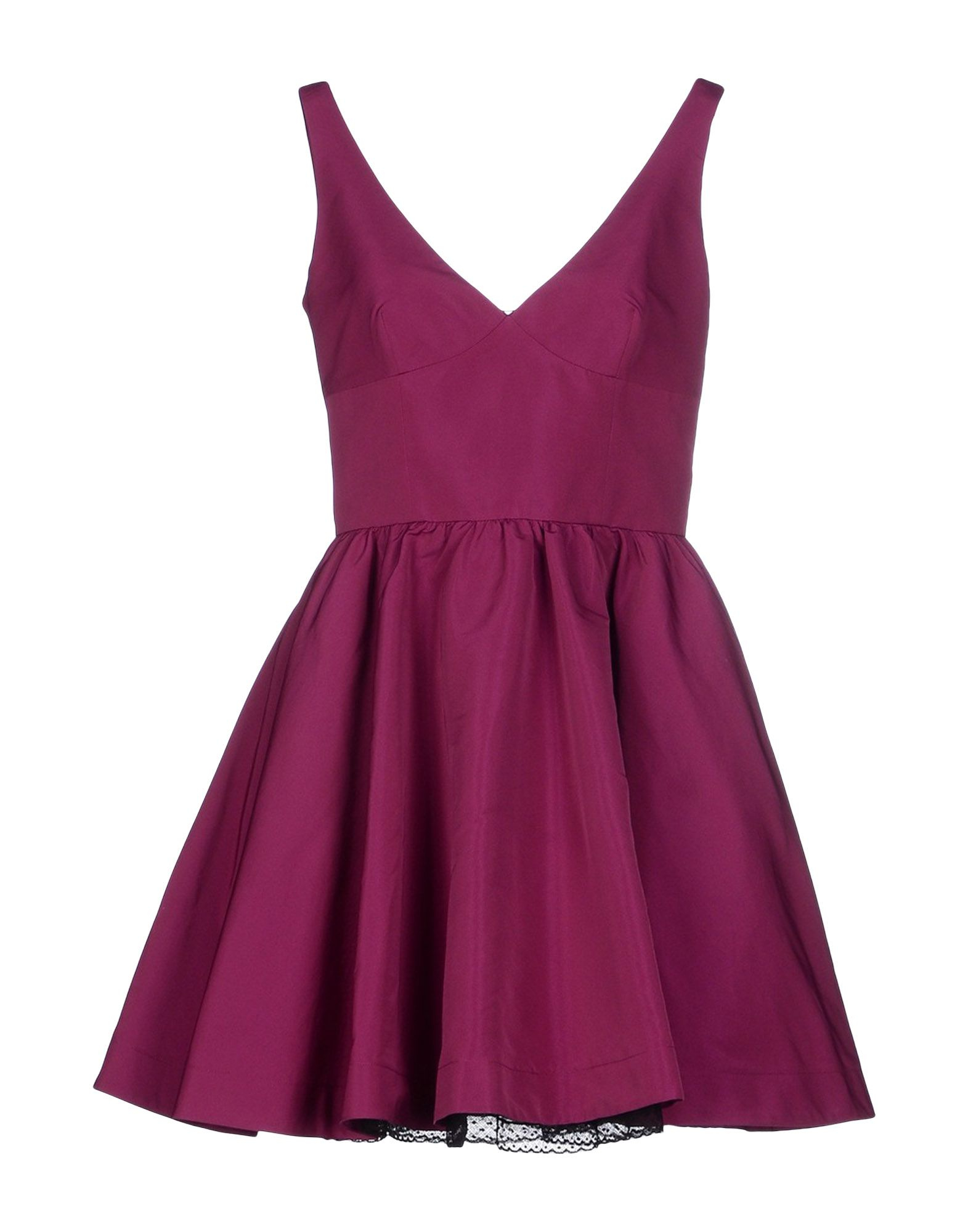 Lyst - Red valentino Short Dress in Purple