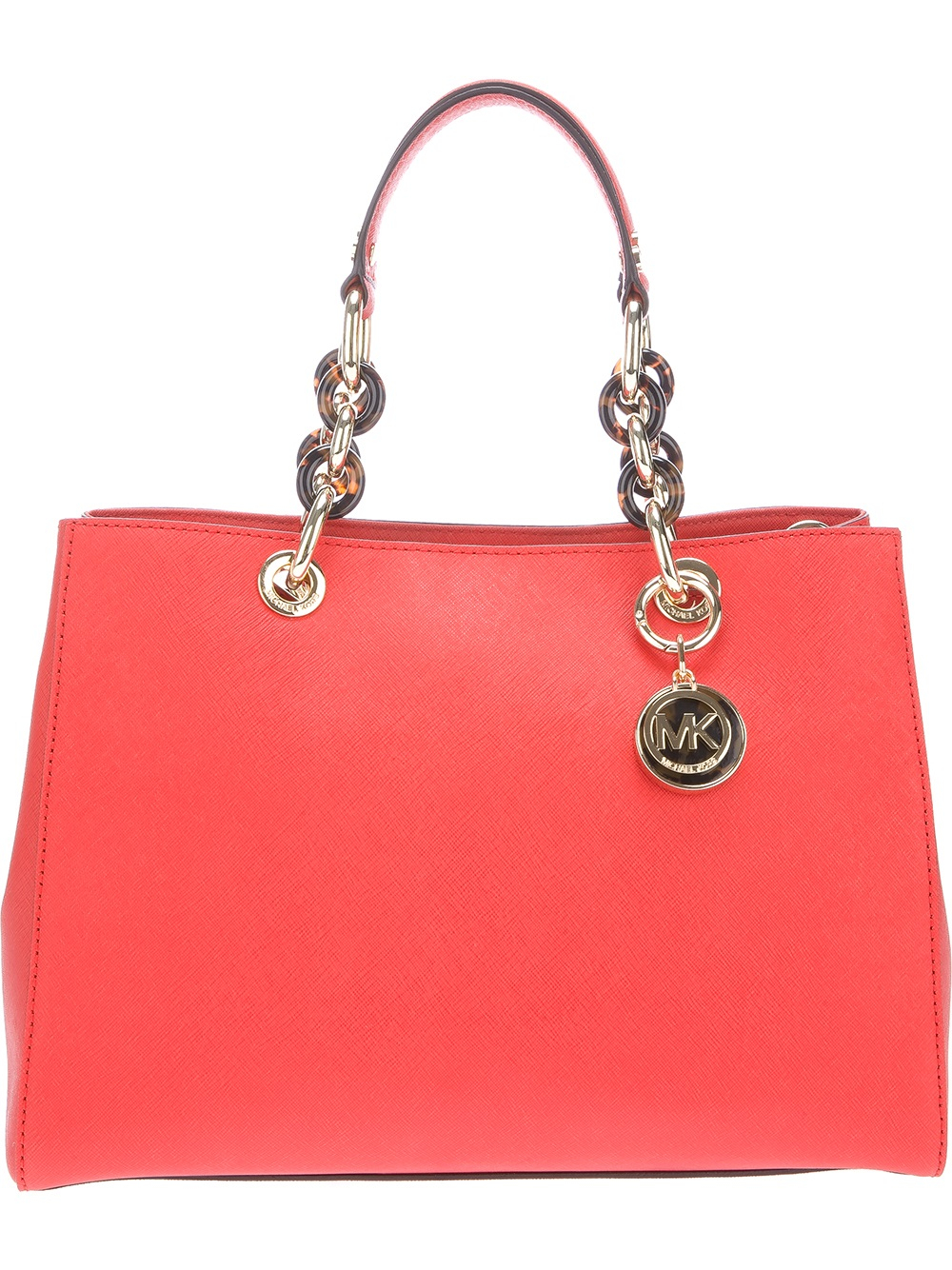 Lyst - Michael Michael Kors Cynthia Handbag in Red