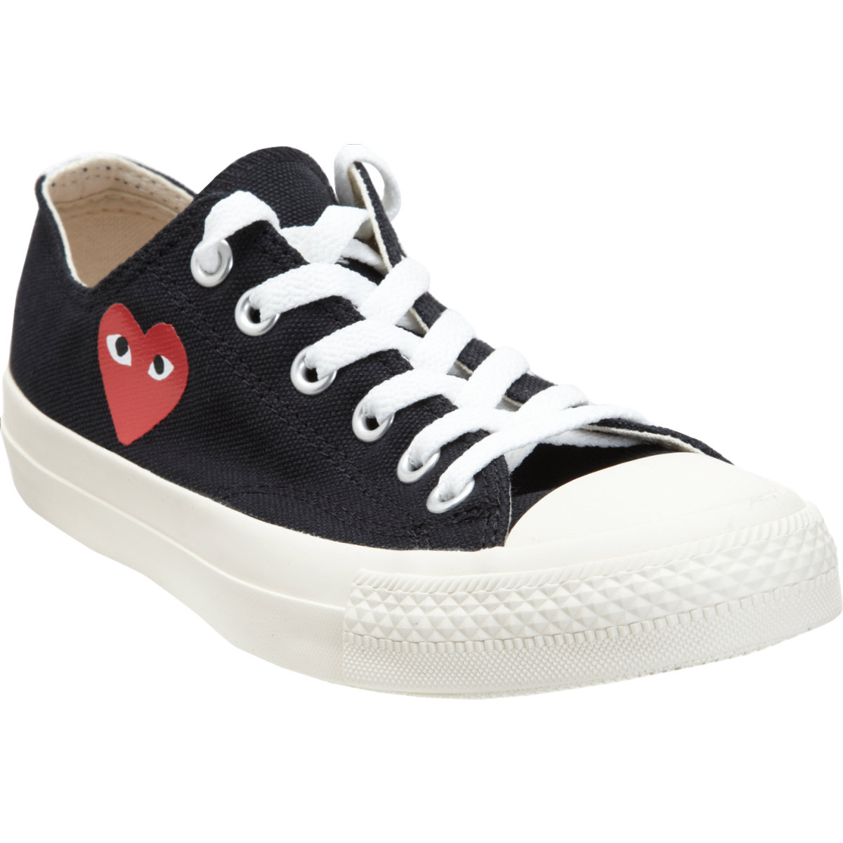 Lyst - Play Comme des Garçons Play Chuck Taylor Canvas Low-Top Sneakers ...