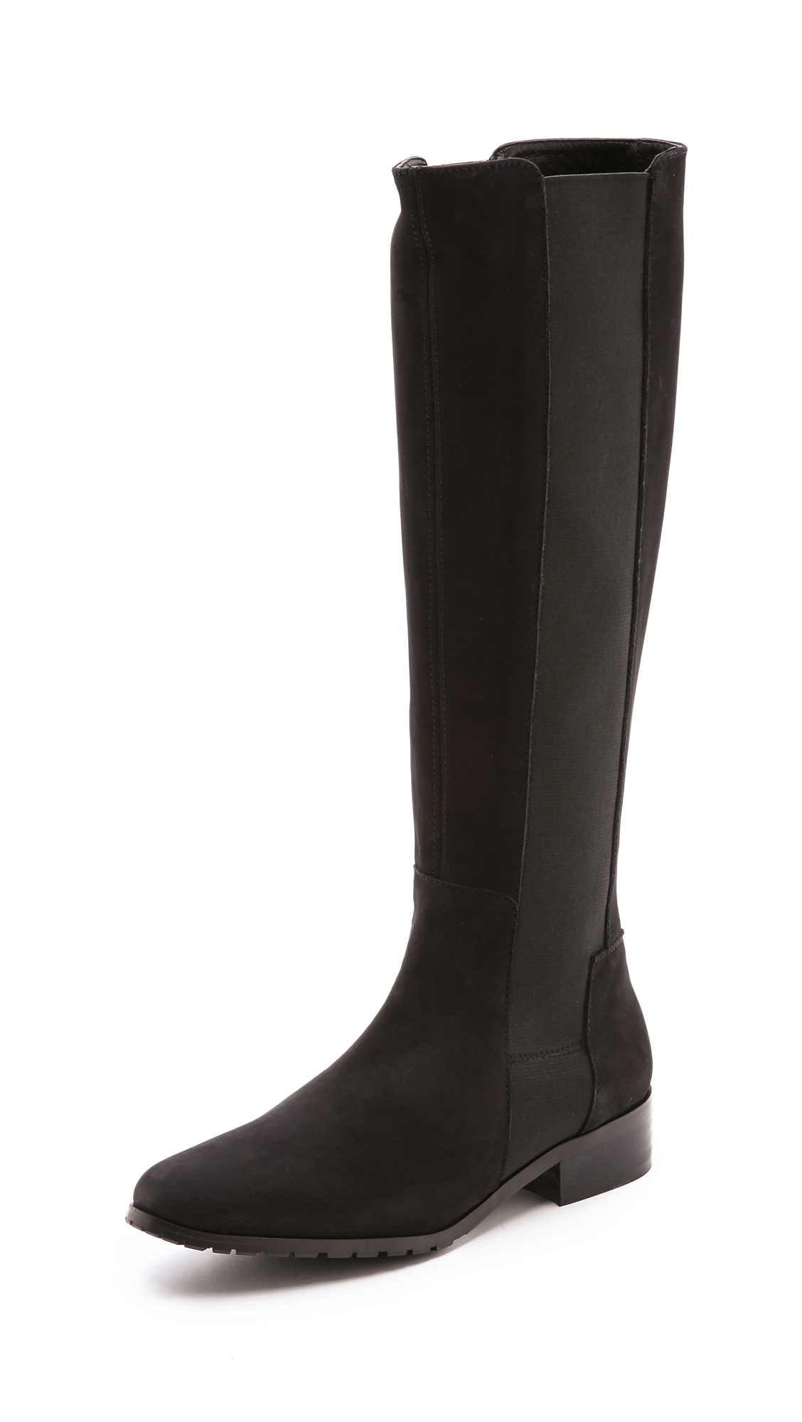 elastic back long boots
