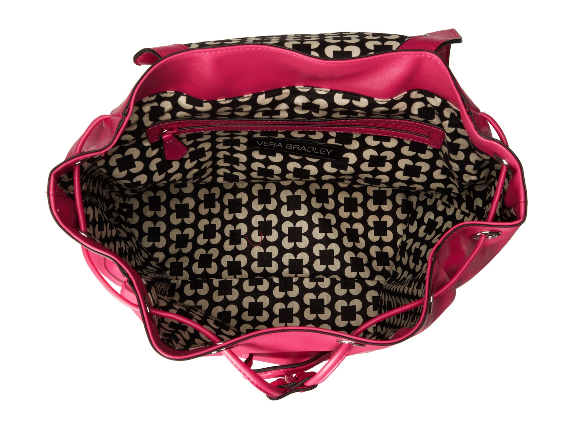 Vera bradley Faux Leather Backpack in Pink Lyst