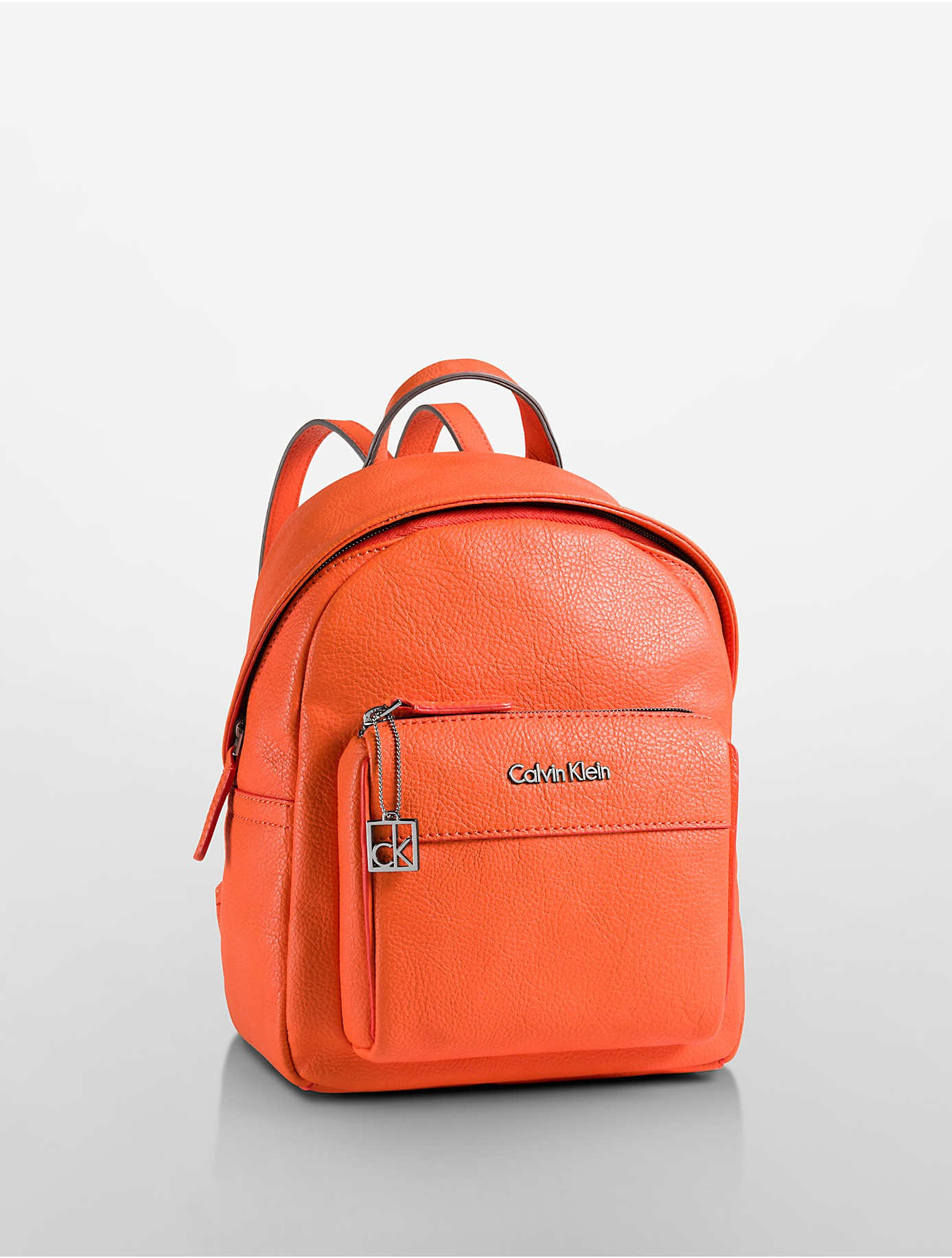 calvin klein orange backpack