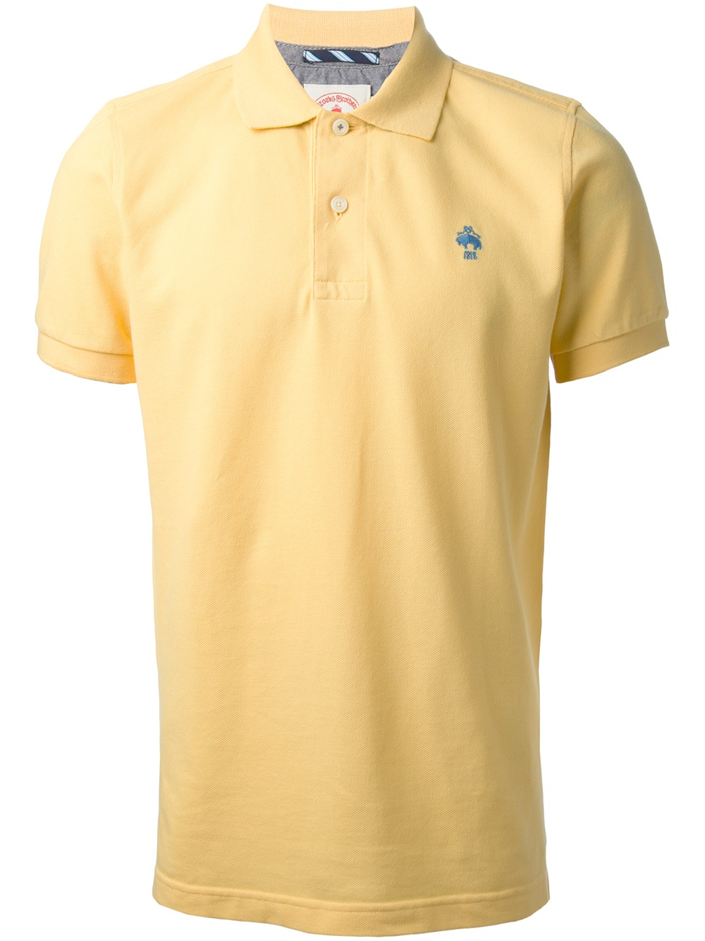 Lyst - Brooks Brothers Polo Shirt in Yellow for Men