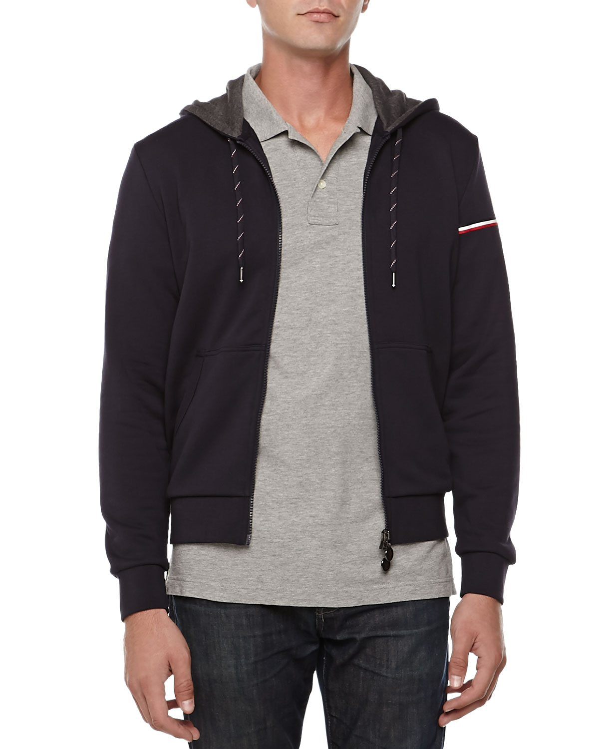 moncler blue hoodie moncler blue hoodie
