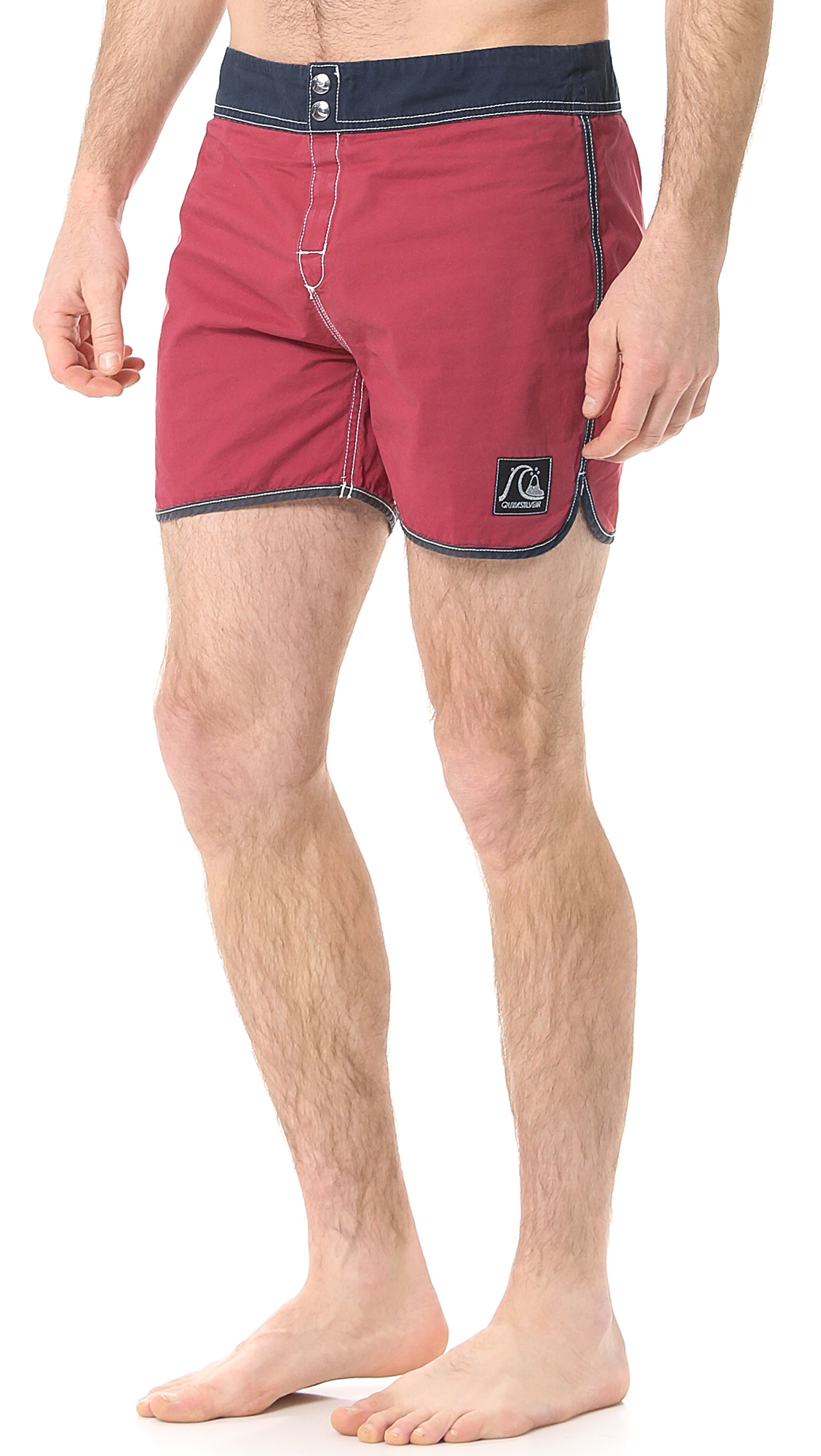 Lyst - Quiksilver Scallop 15 Board Shorts in Red for Men
 Quiksilver Shorts Red