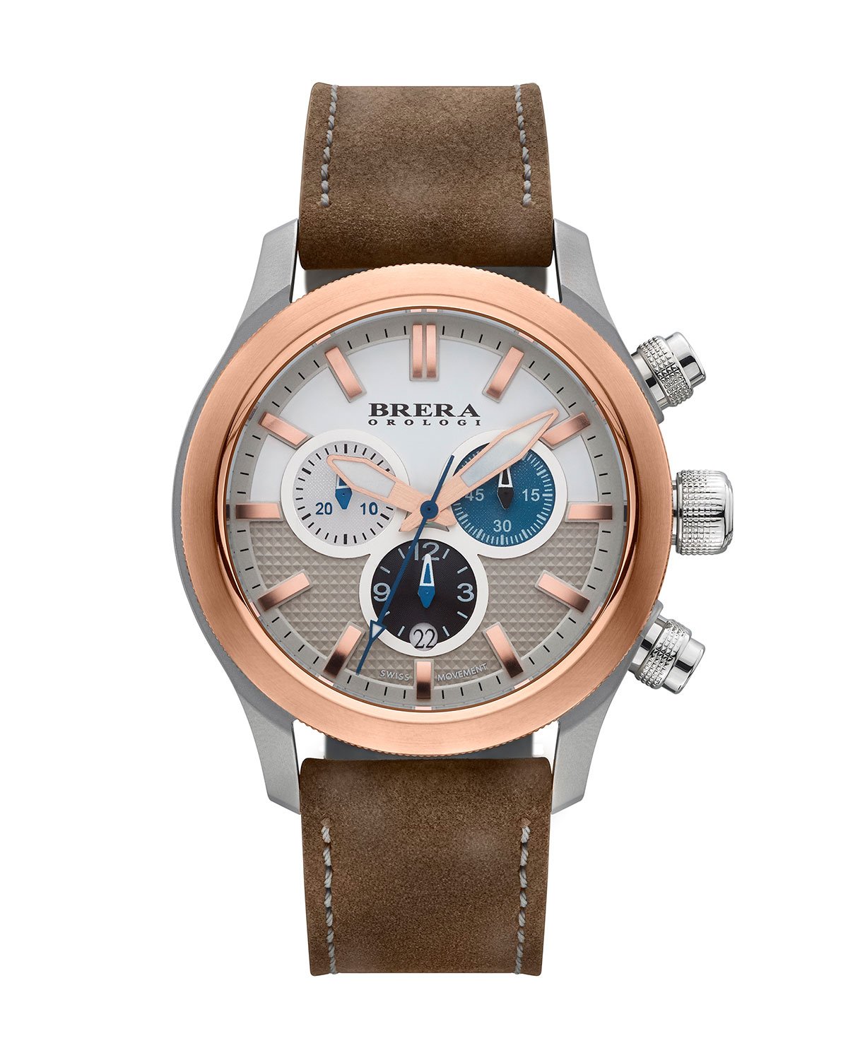 Lyst - Brera Orologi Eterno Chronograph Watch in Brown