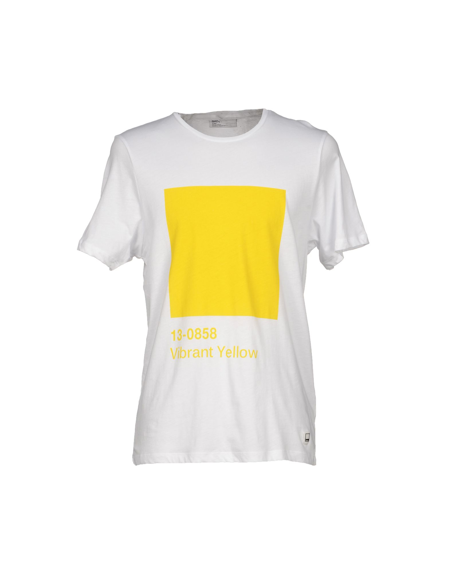 Pantone T-shirt in Yellow for Men | Lyst
