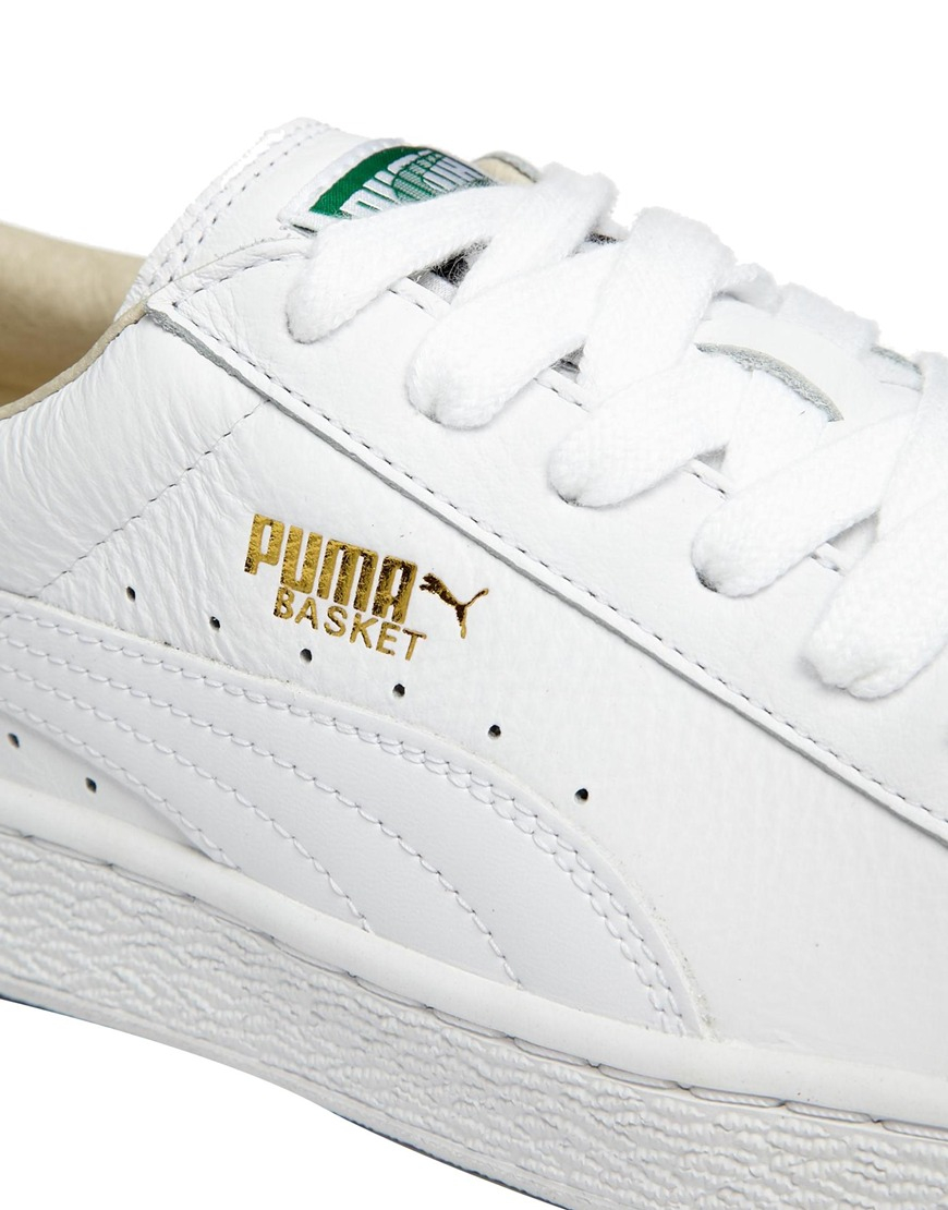 puma basket leather sneakers puma basket leather sneakers
